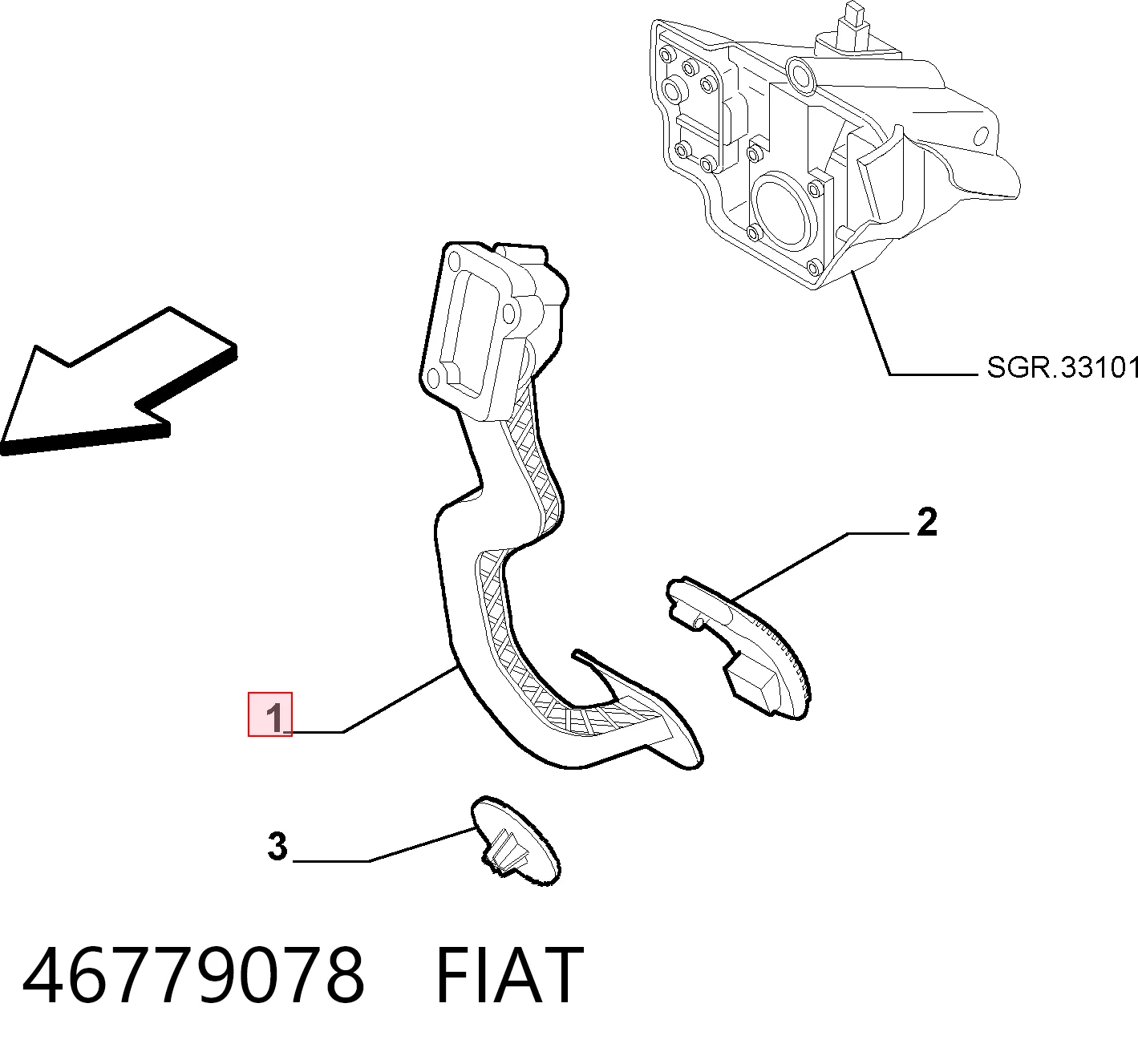 Potenciómetro pedal acelerador VAG 0280752227 precio, desde 39,20 EUR