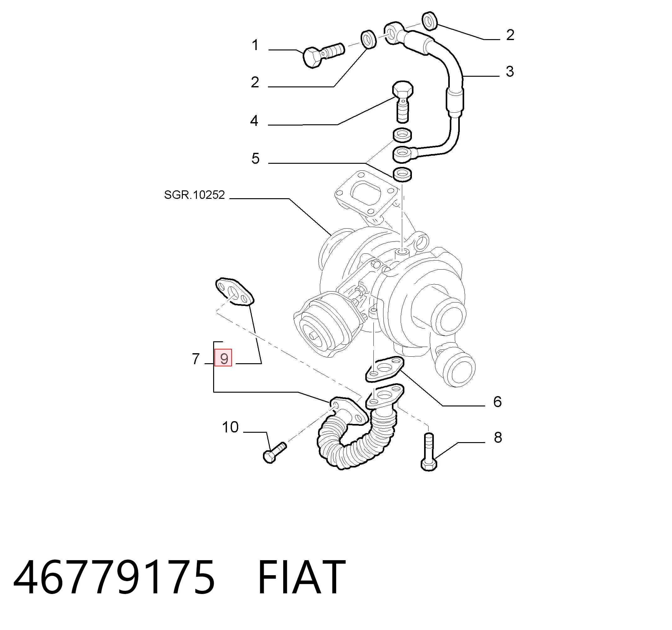 46779175 Fiat/Alfa/Lancia