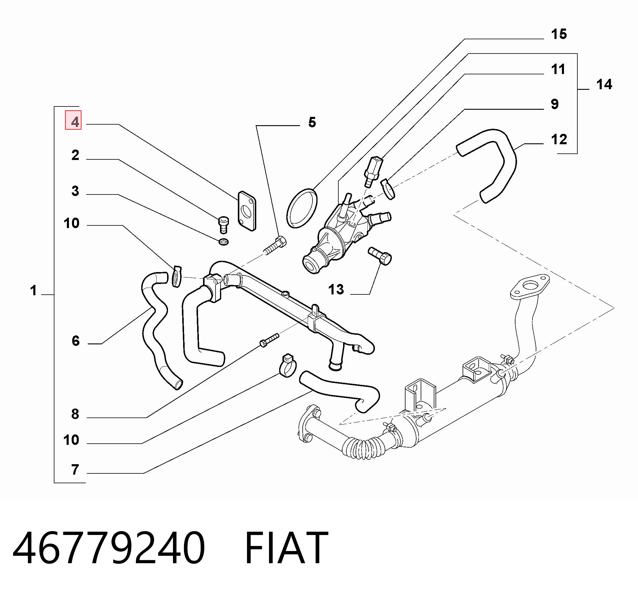 46779240 Fiat/Alfa/Lancia