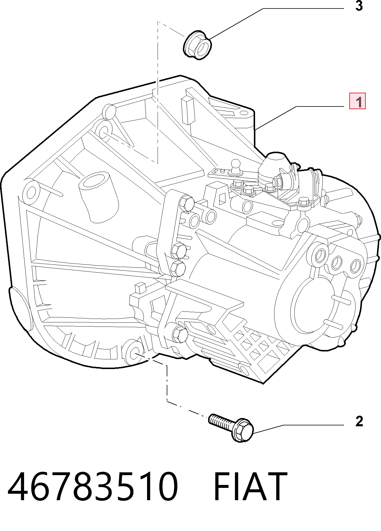 Transimisión manual para Alfa Romeo 147  937