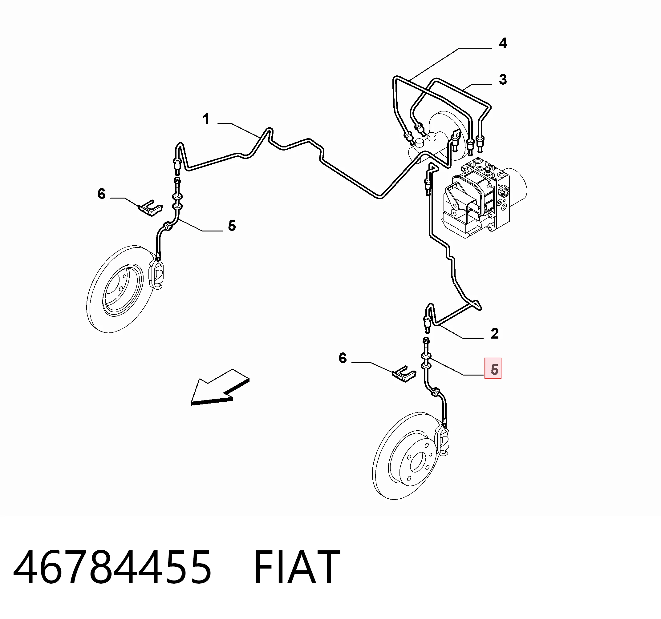 46784455 Fiat/Alfa/Lancia