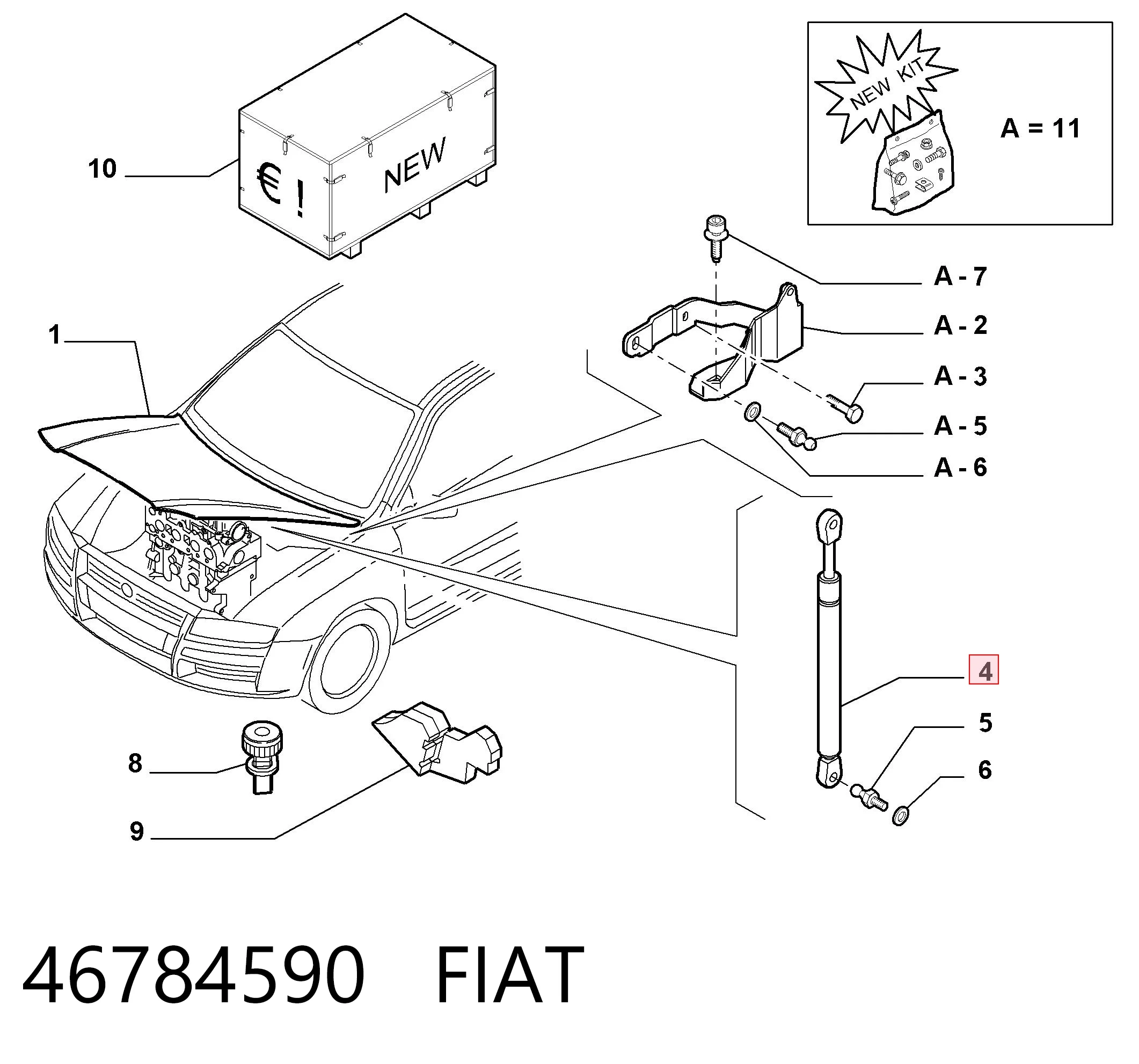 46784590 Fiat/Alfa/Lancia