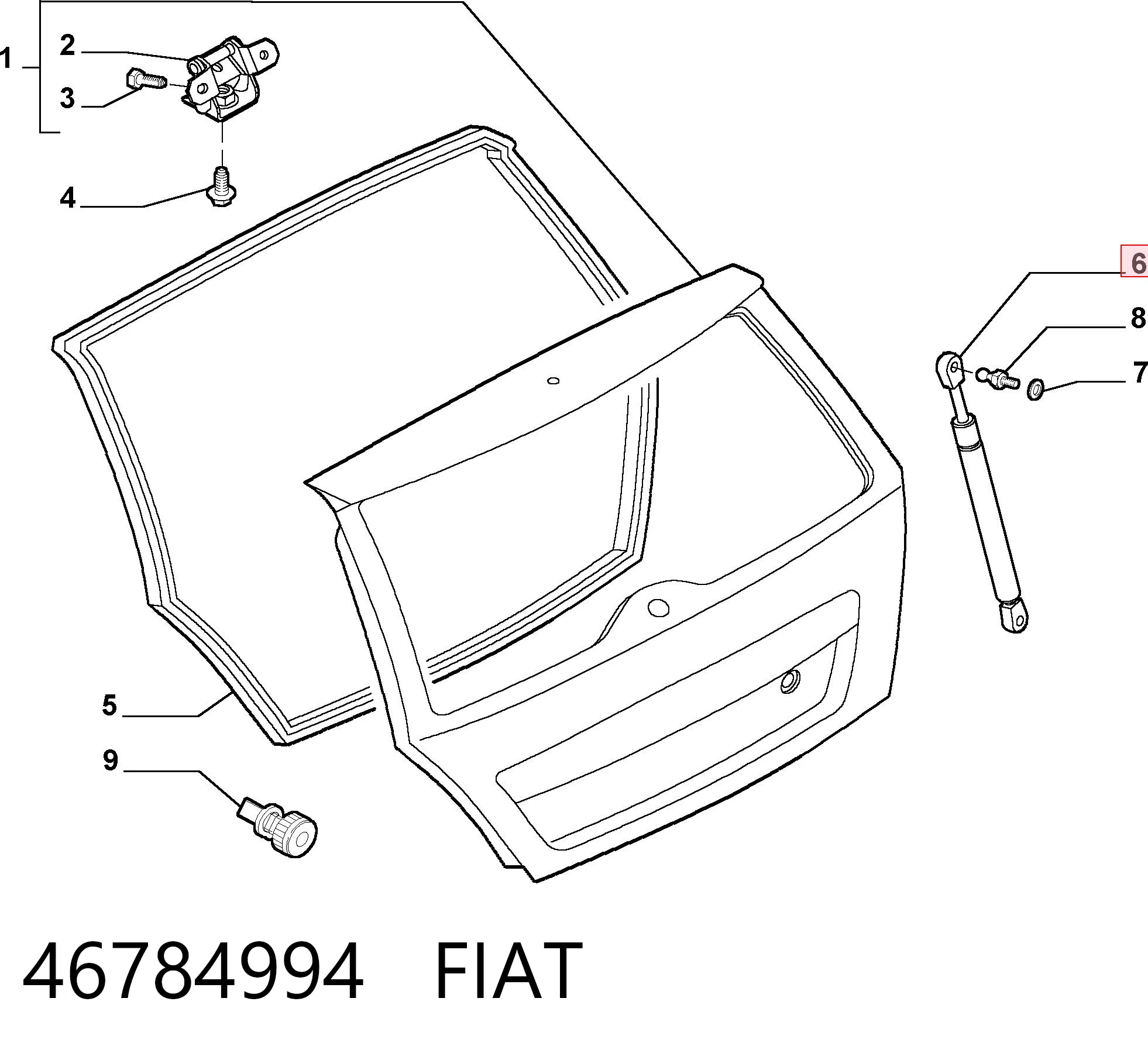 46784994 Fiat/Alfa/Lancia