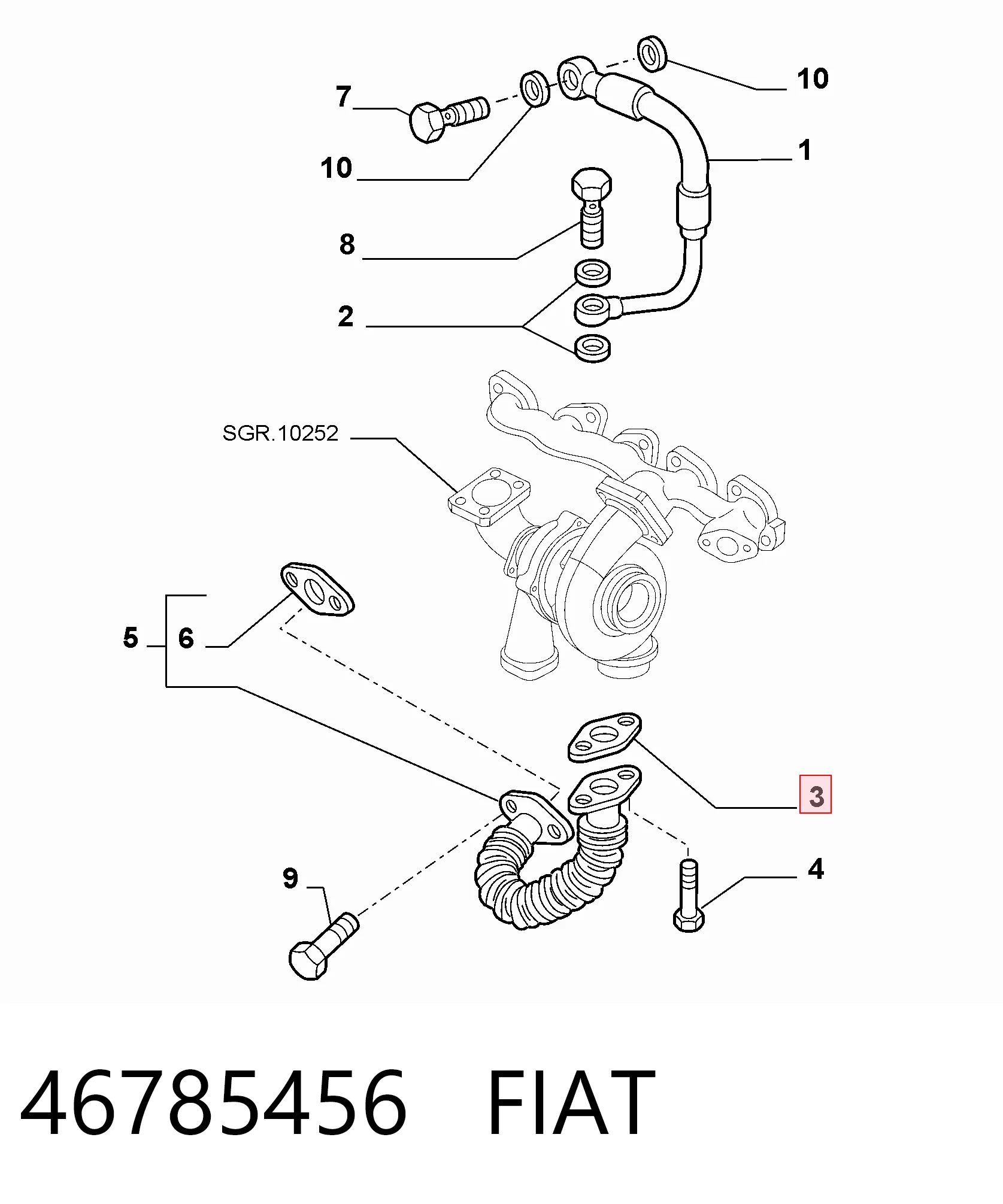 46785456 Fiat/Alfa/Lancia