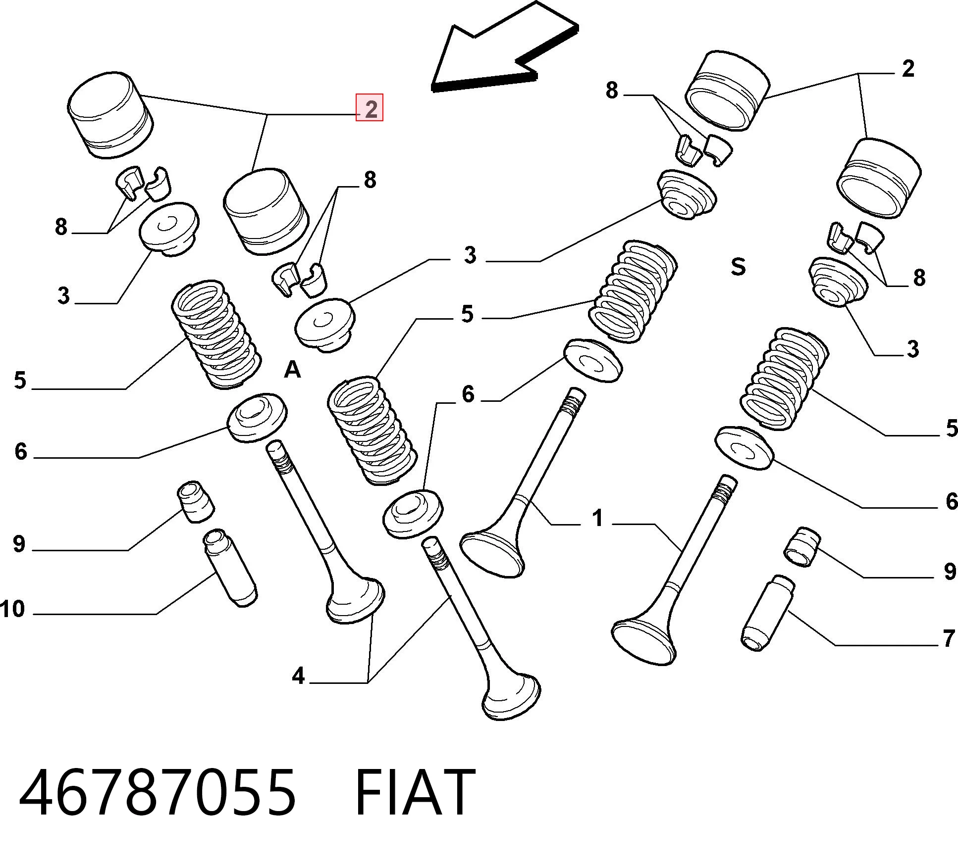 46787055 Fiat/Alfa/Lancia
