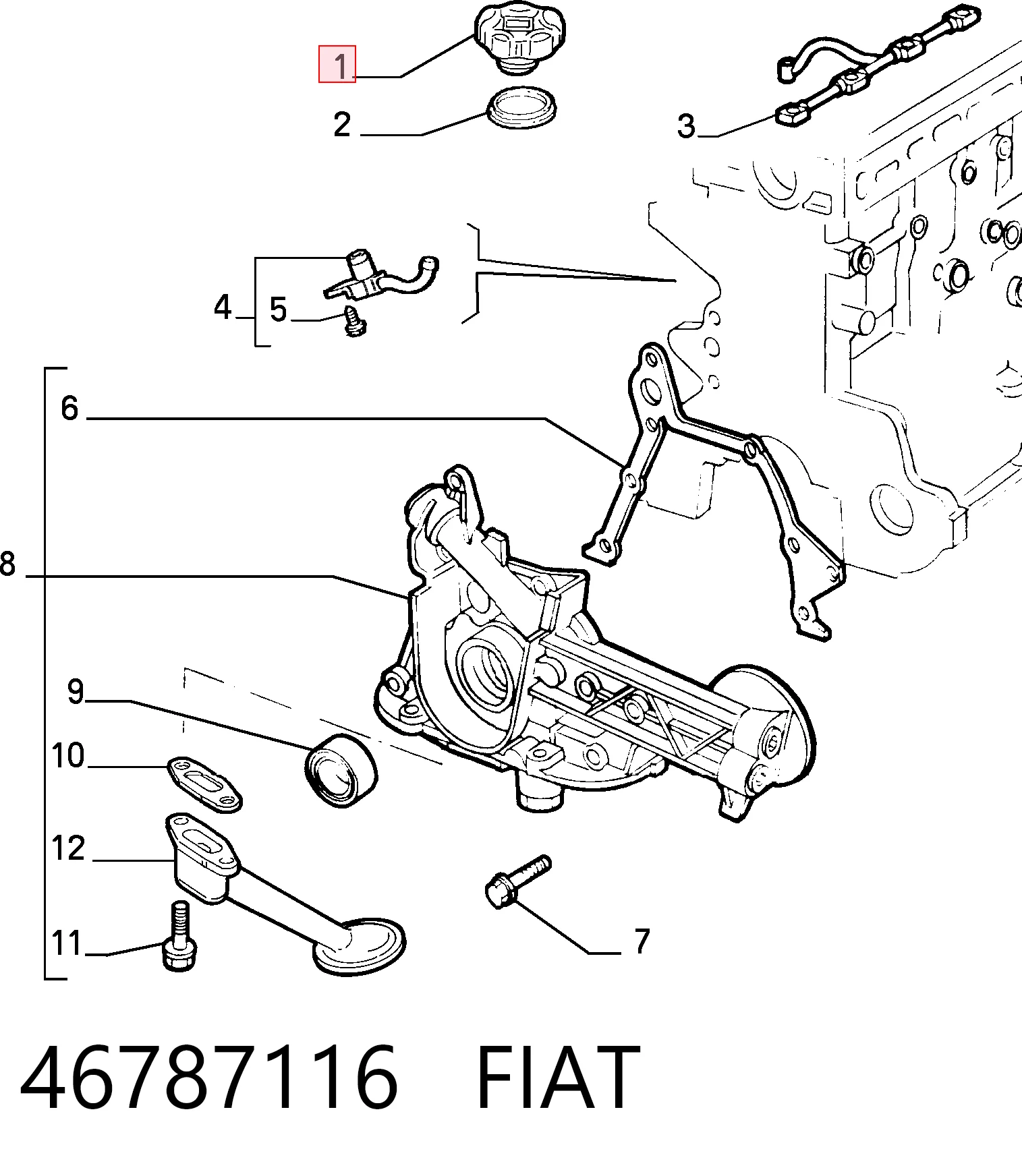 46787116 Fiat/Alfa/Lancia