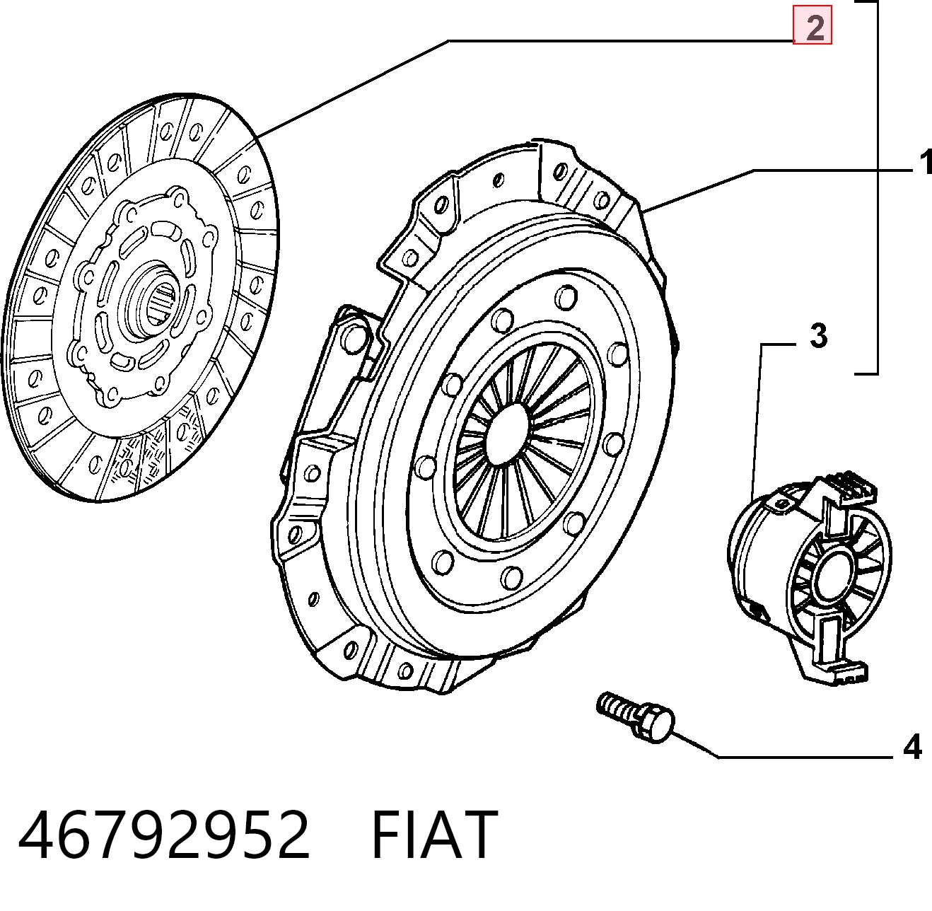 Kit de embrague Brava  hatchback (1995-2001) original desde 128,12 €