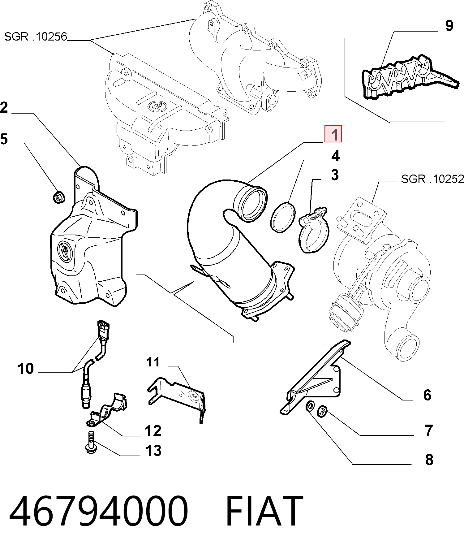 Comprar Catalizador Fiat Stilo  192
