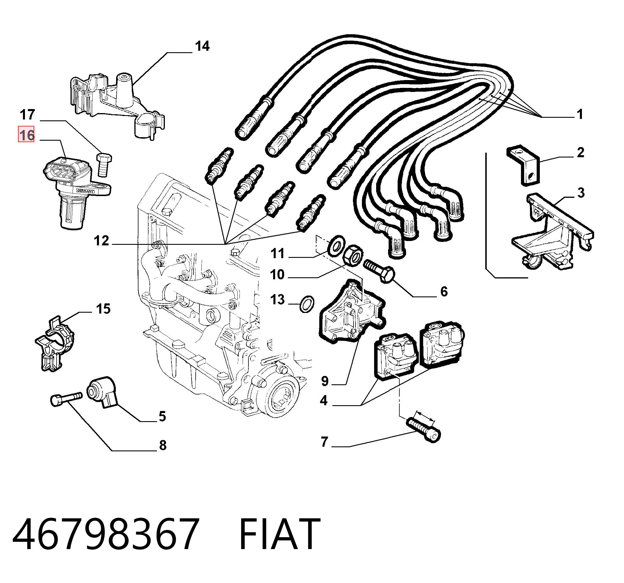 46798367 Fiat/Alfa/Lancia
