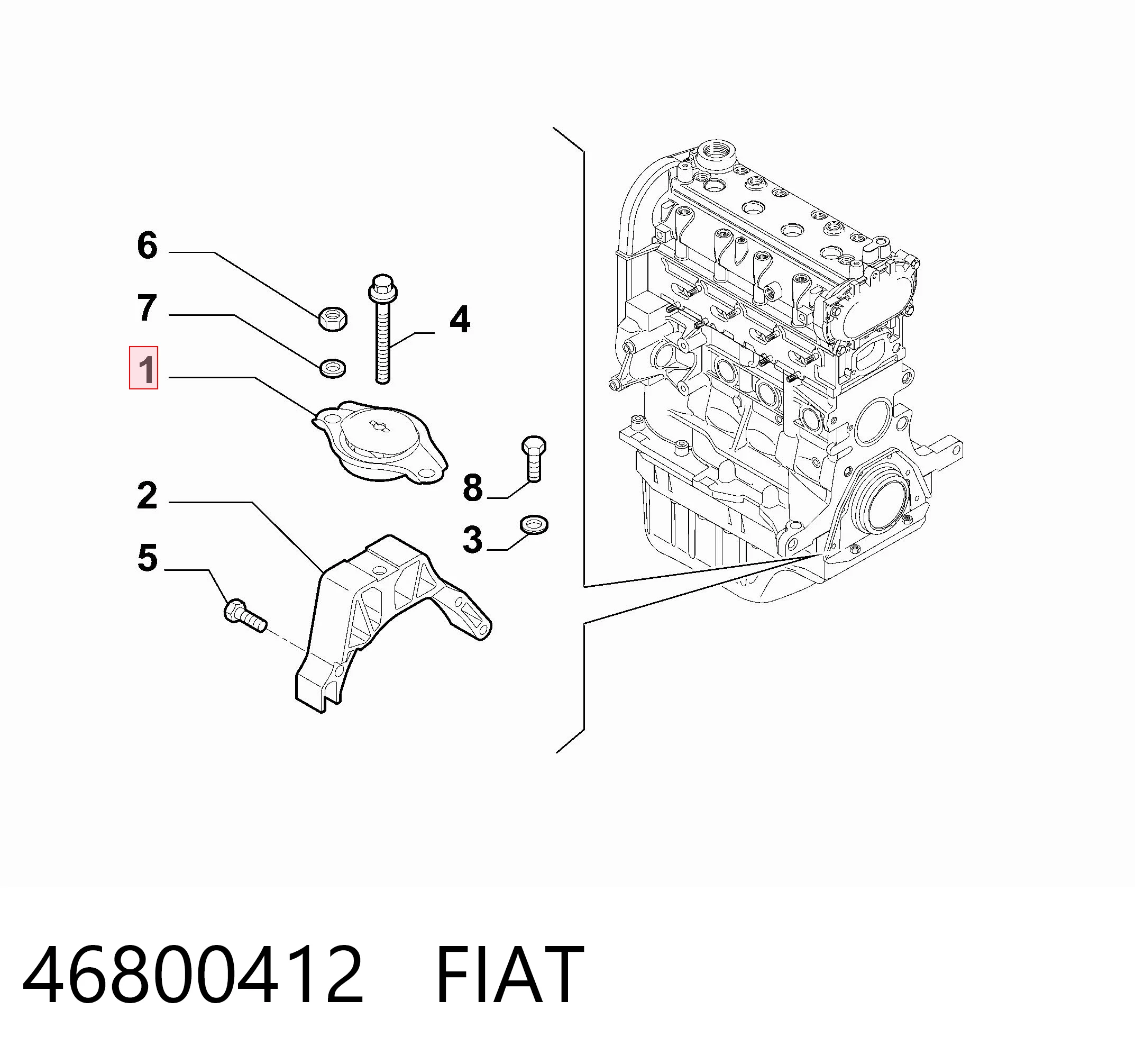 46800412 Fiat/Alfa/Lancia