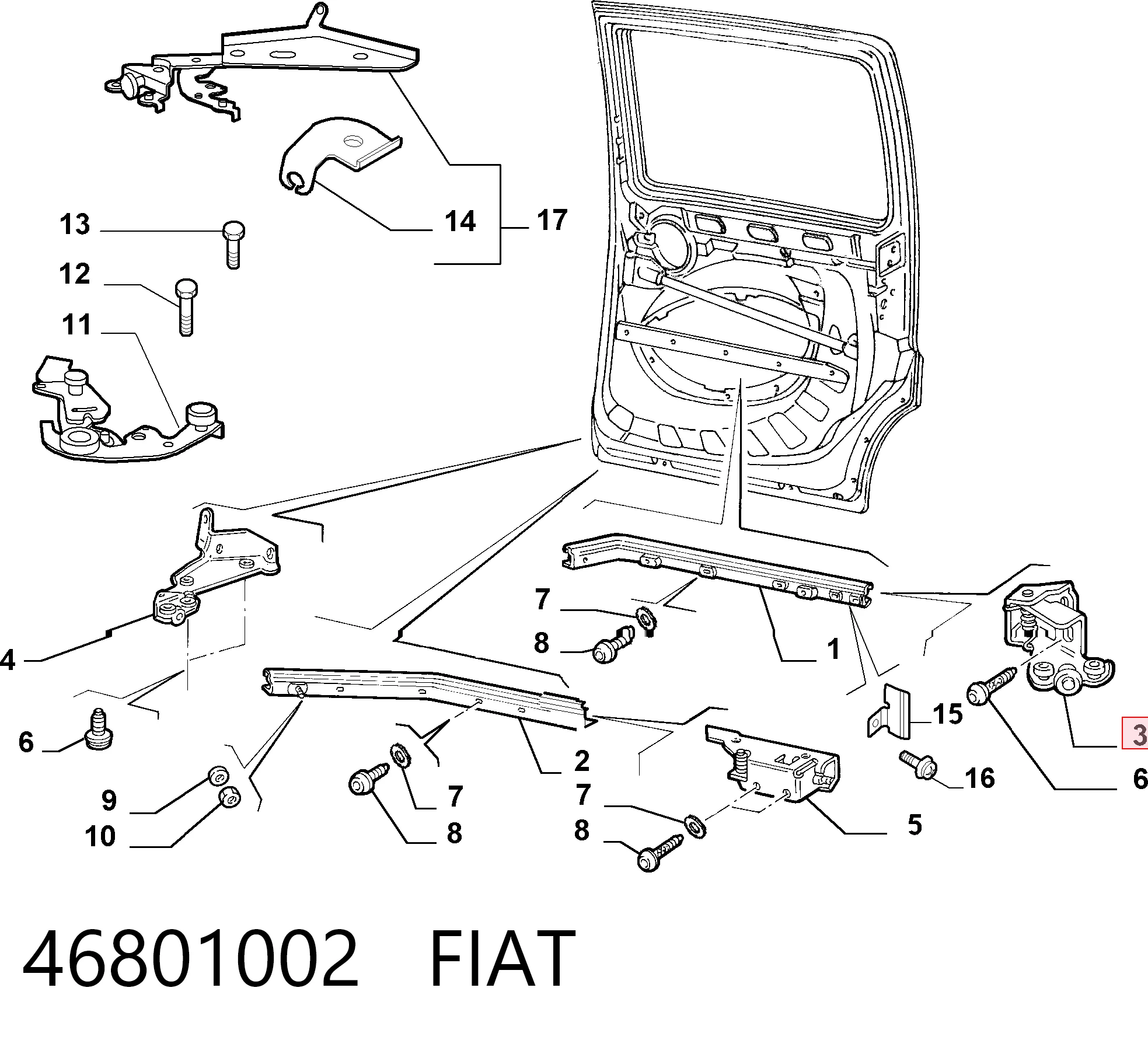46801002 Fiat/Alfa/Lancia