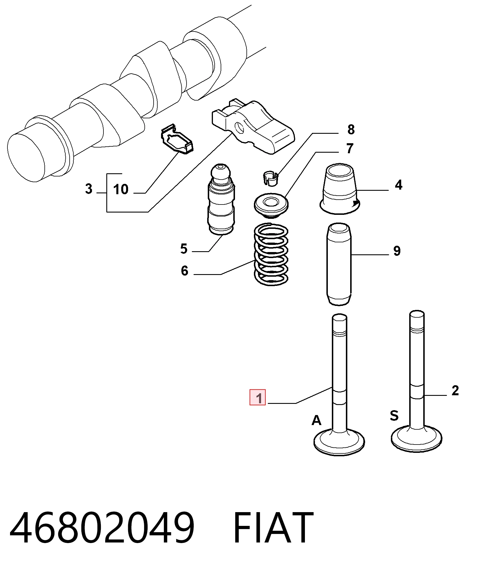 46802049 Fiat/Alfa/Lancia