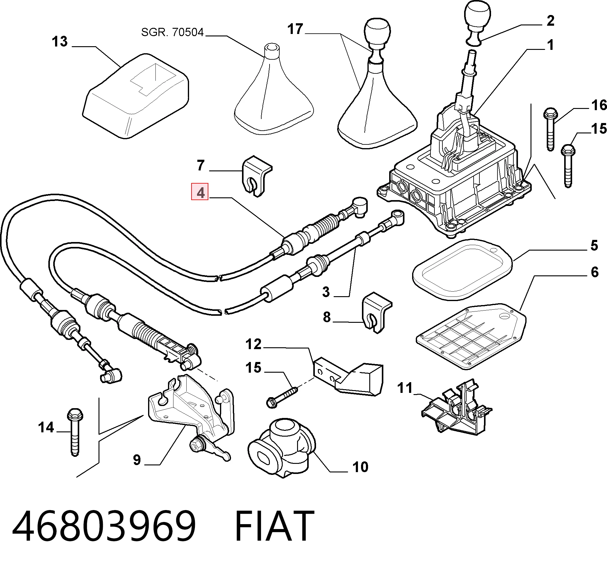 Comprar Cables de caja de cambios Fiat Punto II 188AX