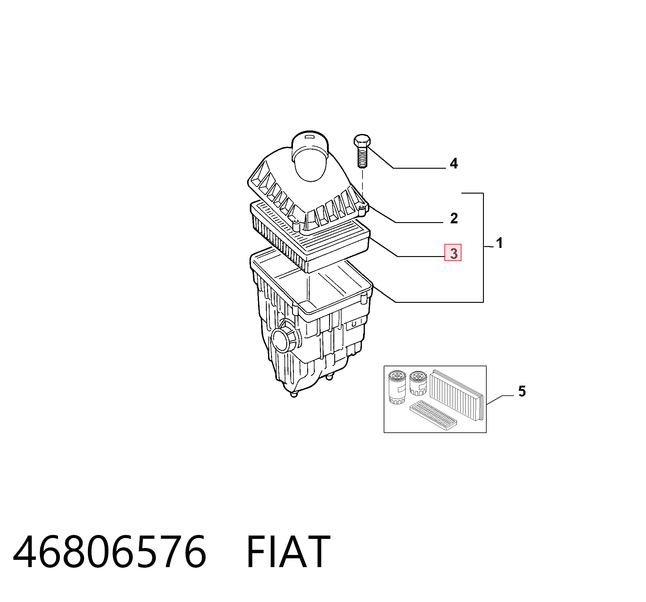 46806576 Fiat/Alfa/Lancia