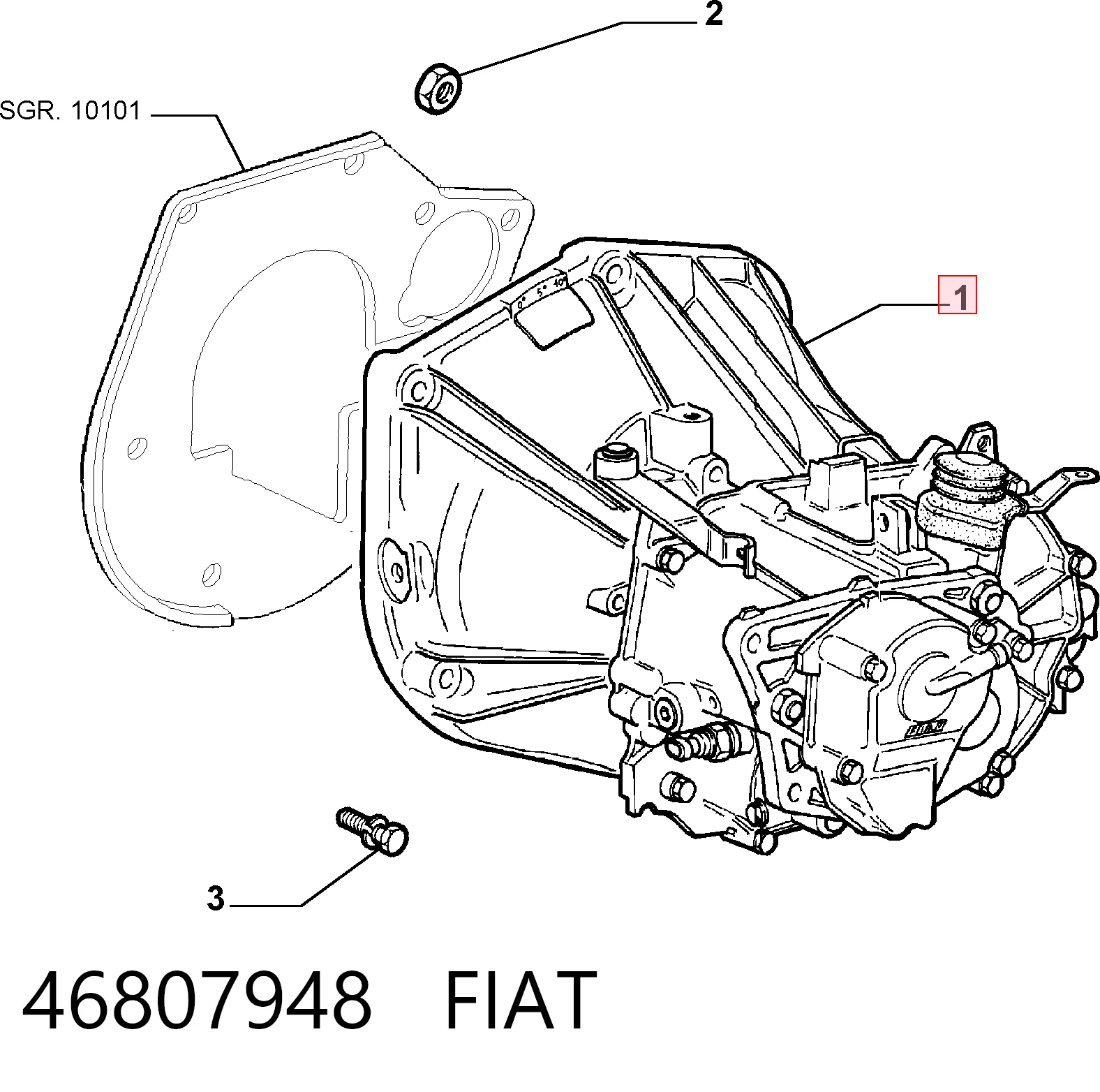 46807948 Fiat/Alfa/Lancia