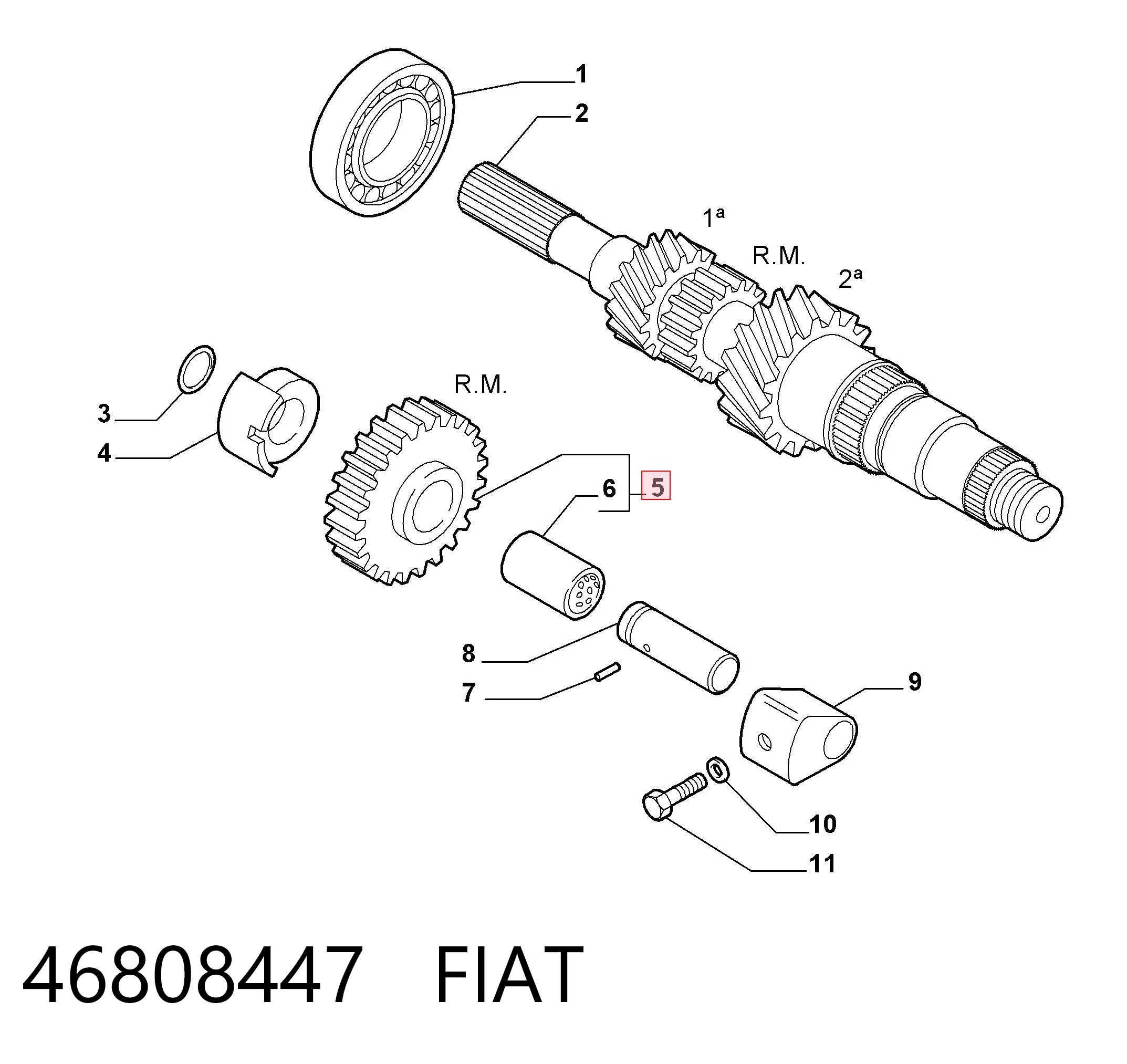 46808447 Fiat/Alfa/Lancia
