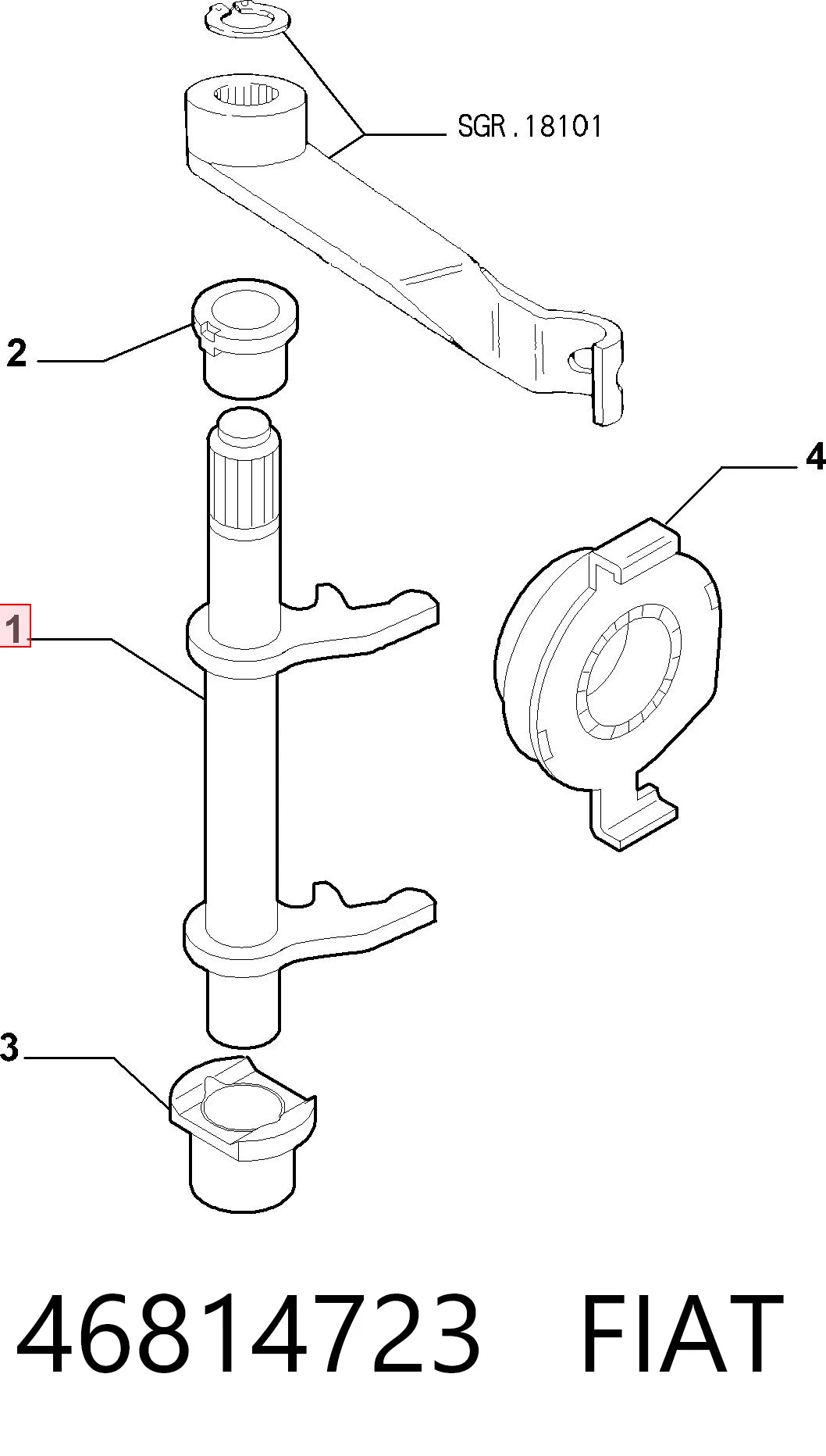 46814723 Fiat/Alfa/Lancia