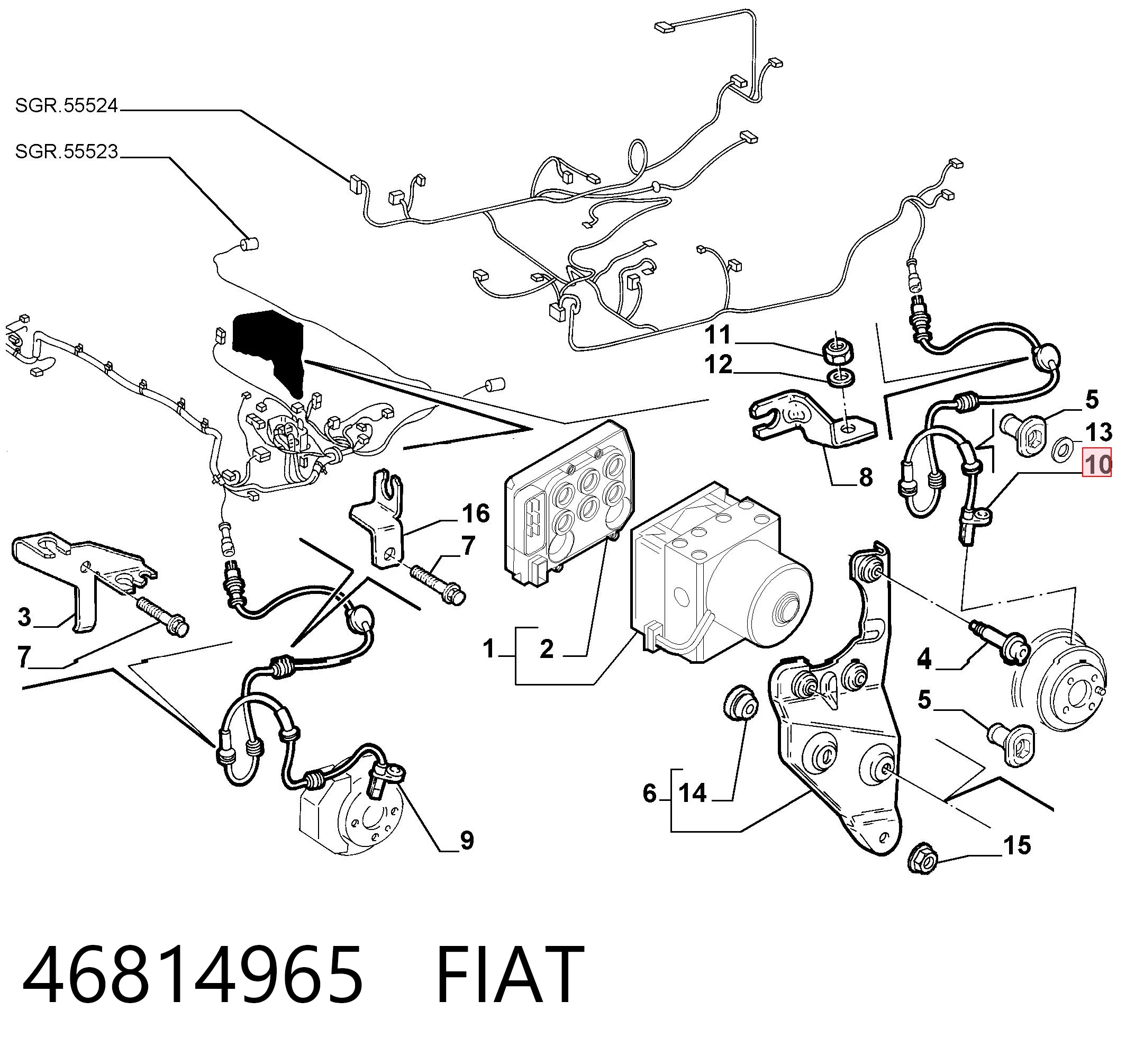 46814965 Fiat/Alfa/Lancia