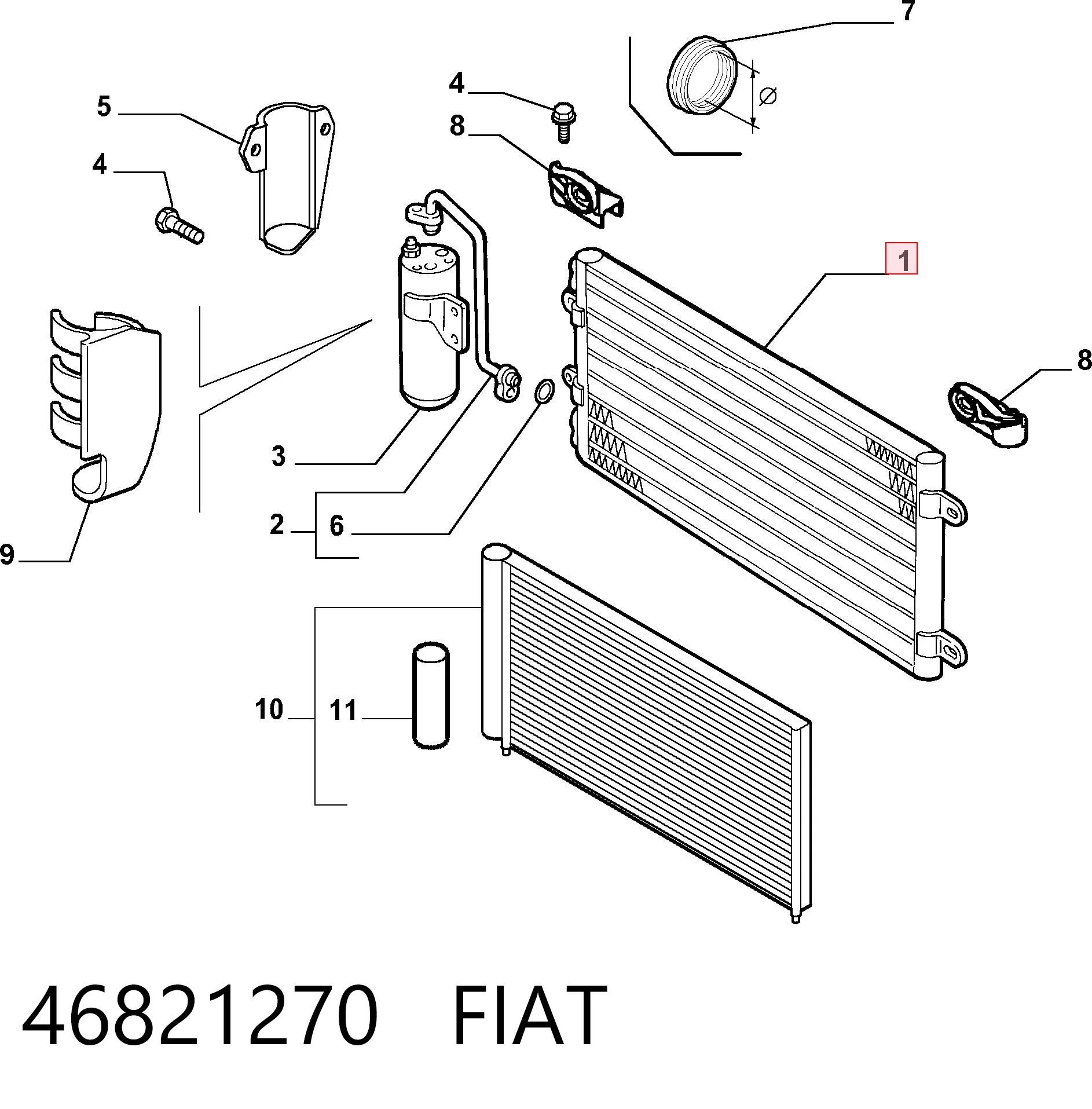 46821270 Fiat/Alfa/Lancia