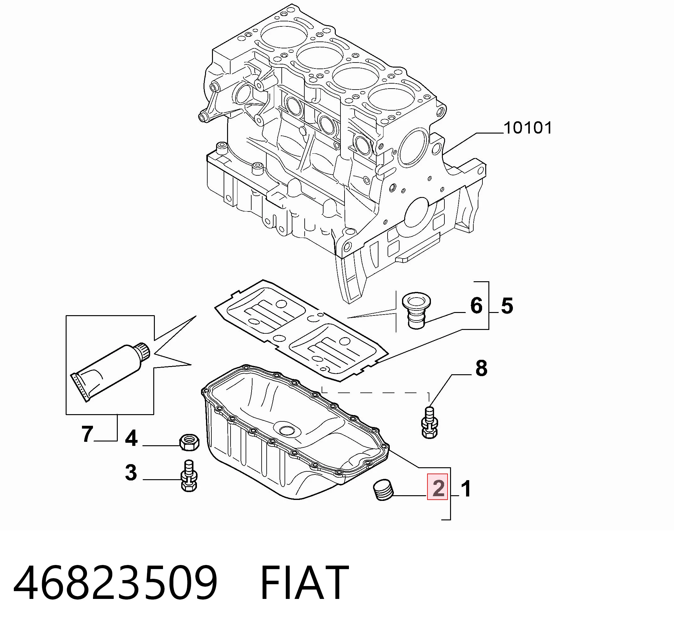 46823509 Fiat/Alfa/Lancia