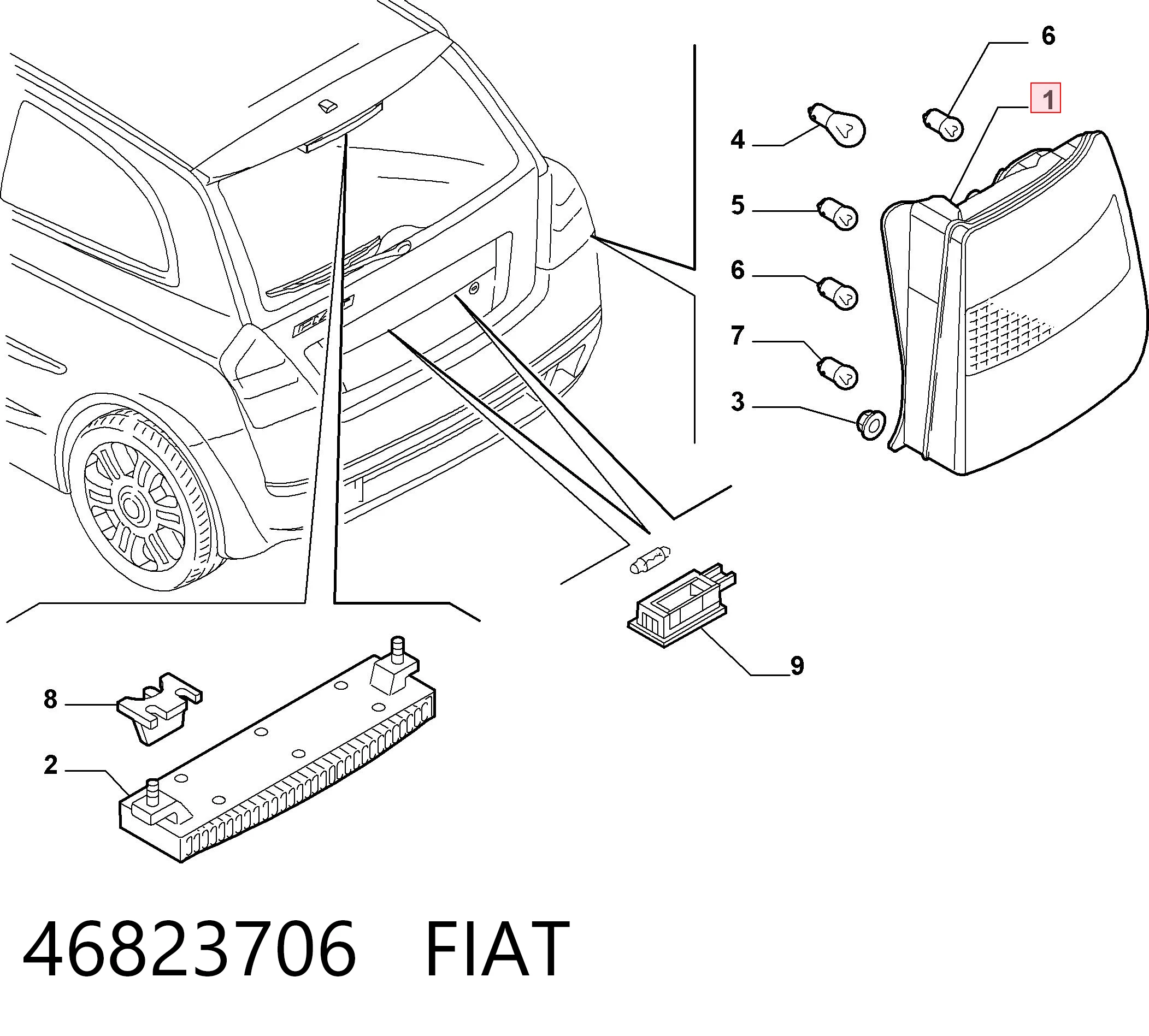 46823706 Fiat/Alfa/Lancia