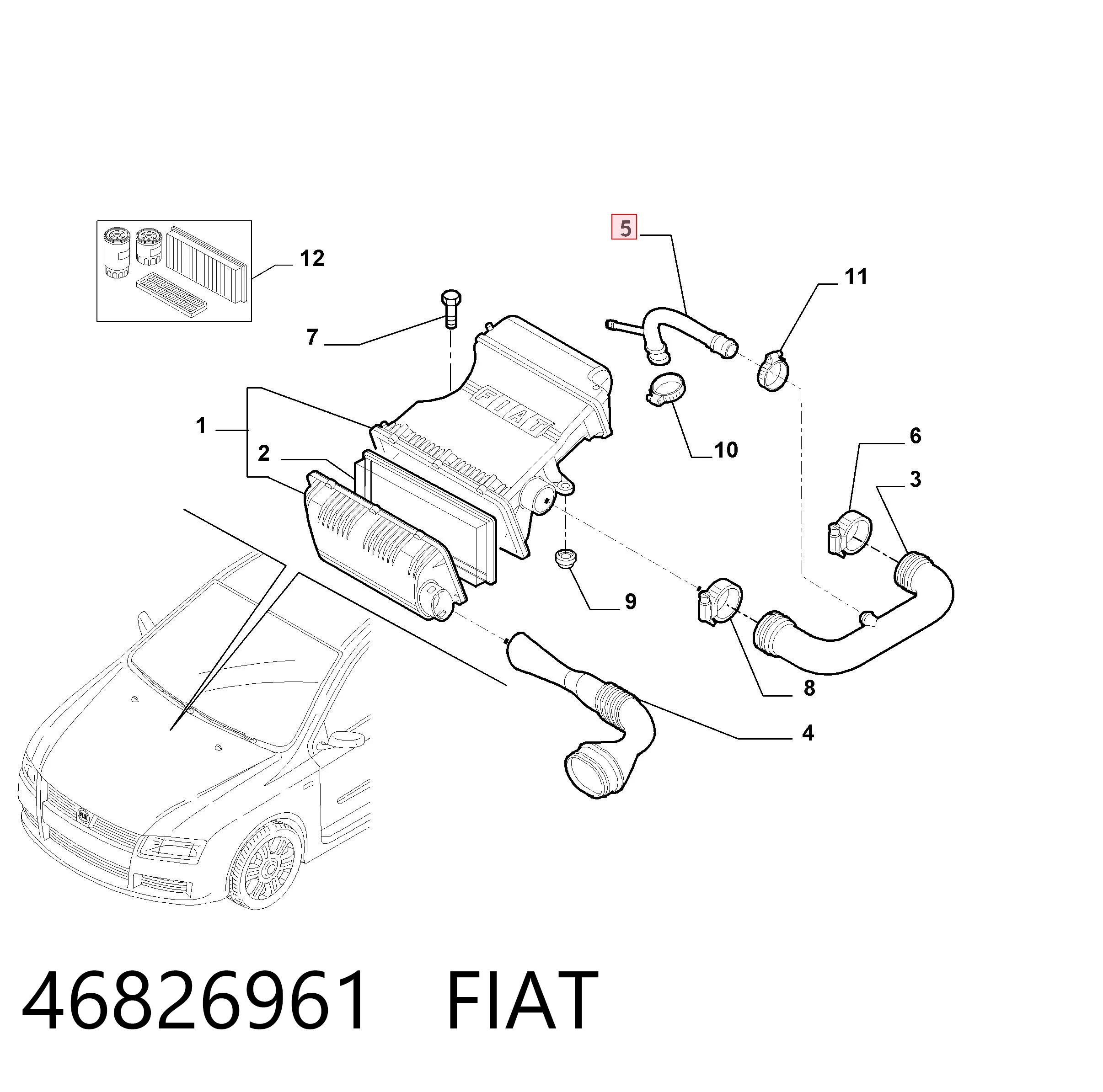 46826961 Fiat/Alfa/Lancia