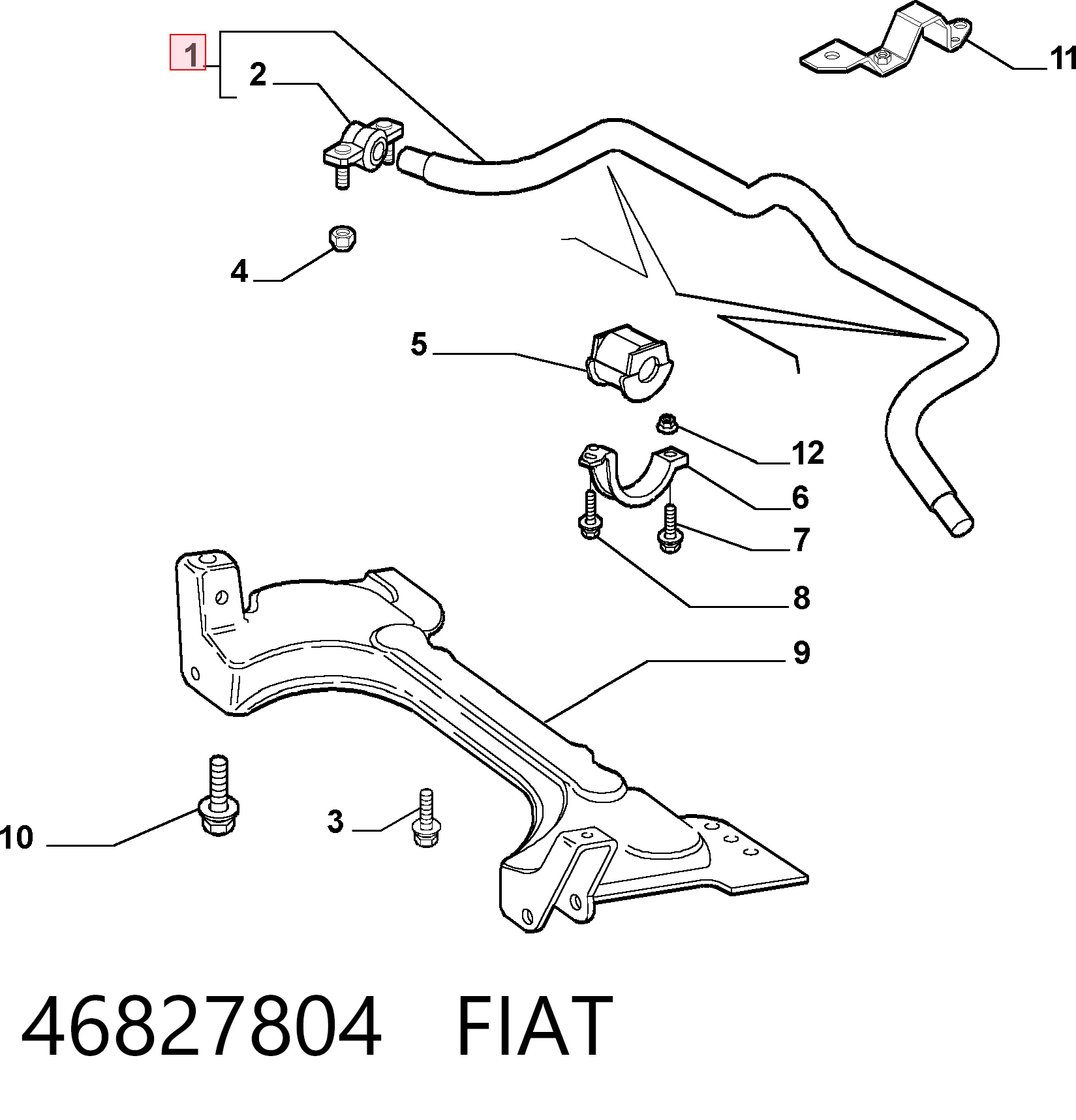46827804 Fiat/Alfa/Lancia