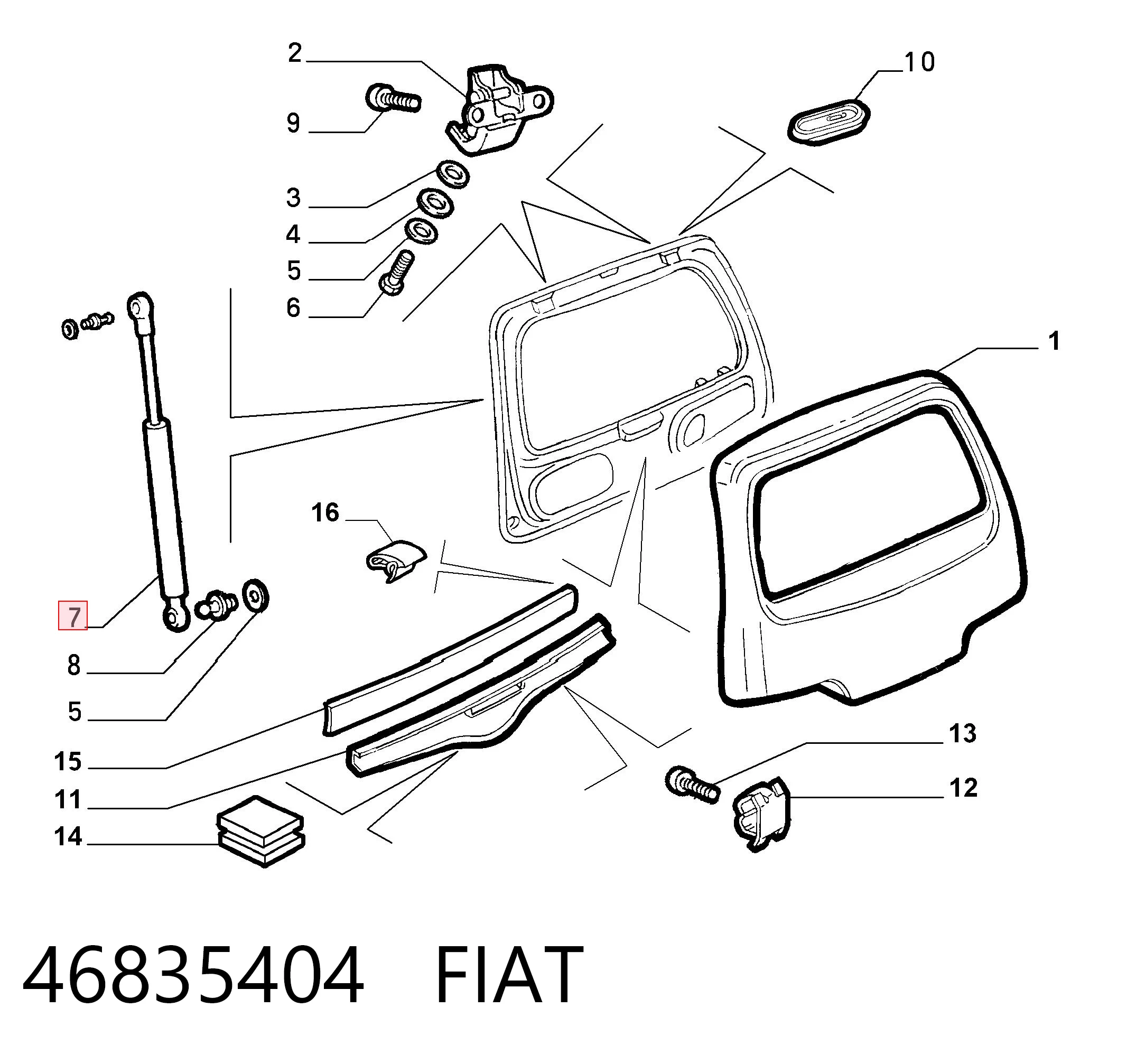 46835404 Fiat/Alfa/Lancia