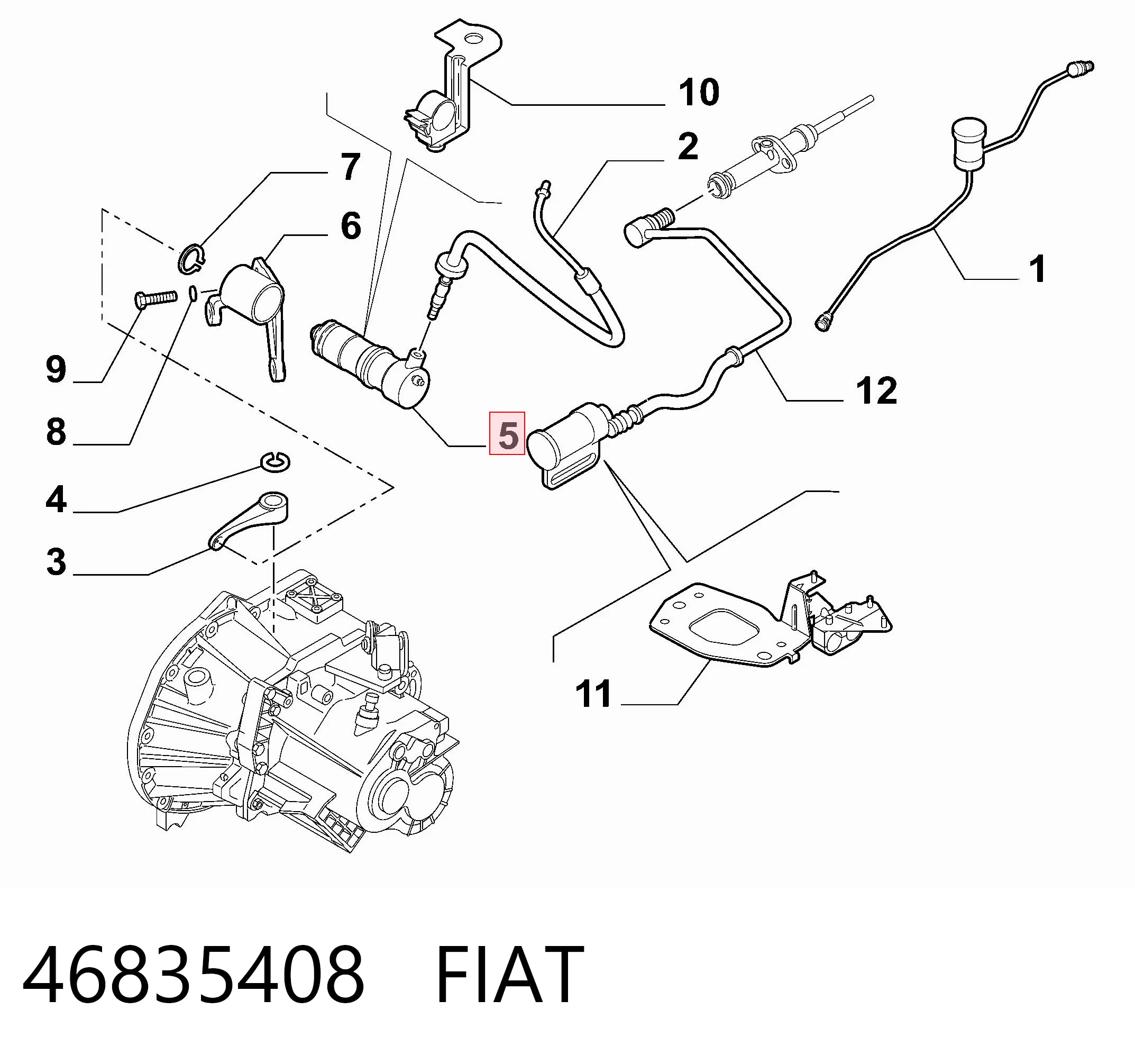 46835408 Fiat/Alfa/Lancia