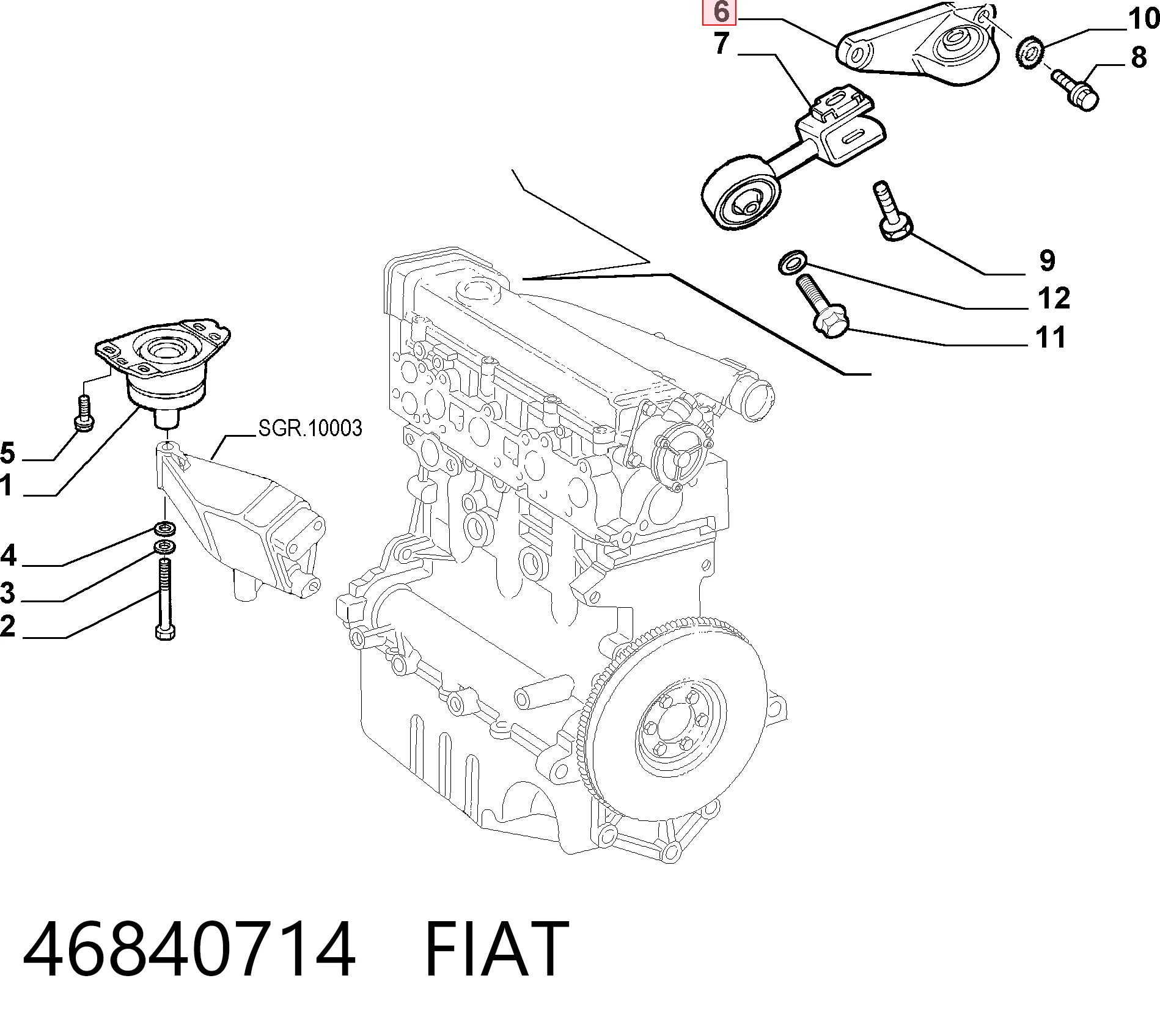 46840714 Fiat/Alfa/Lancia