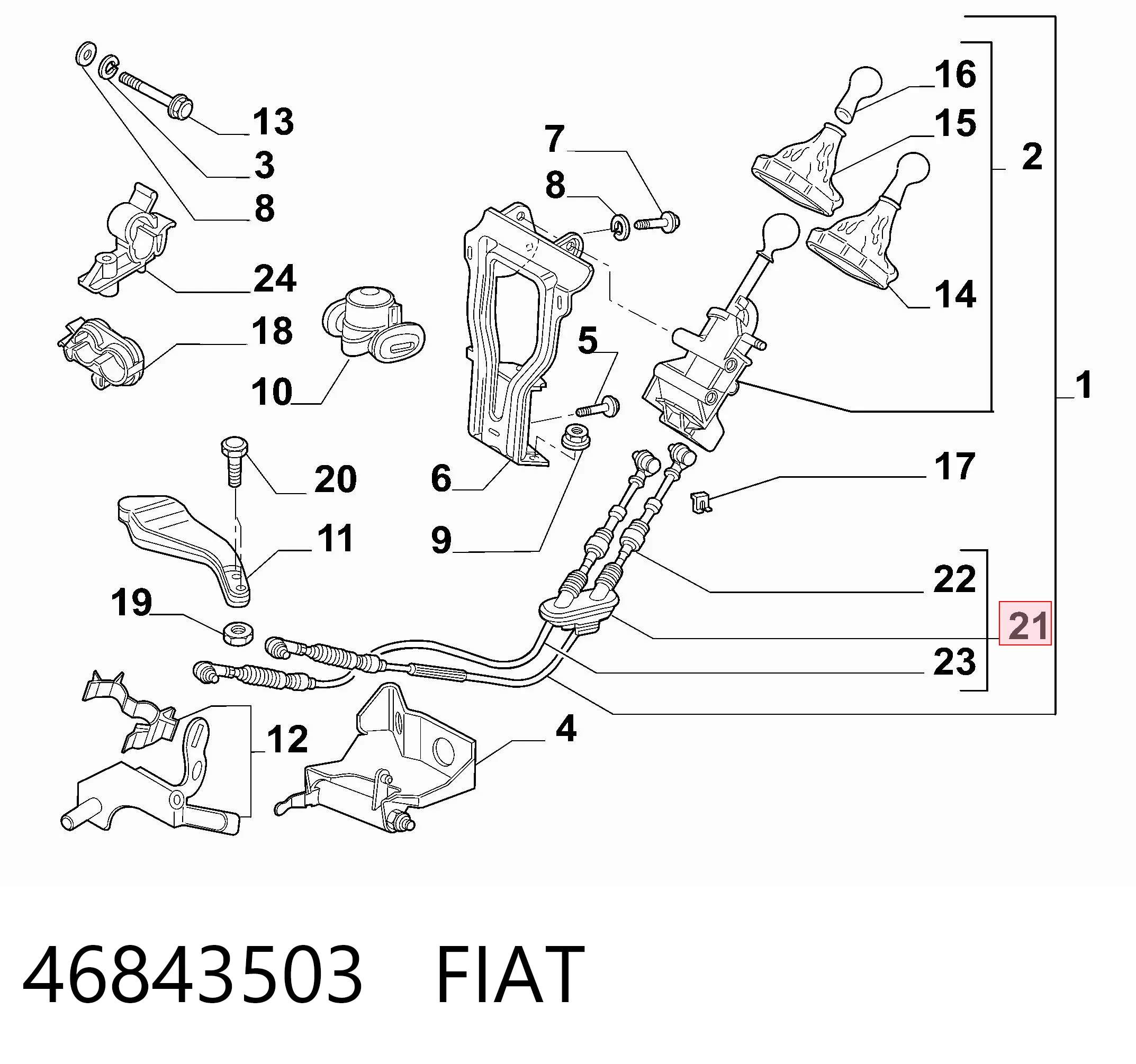 46843503 Fiat/Alfa/Lancia