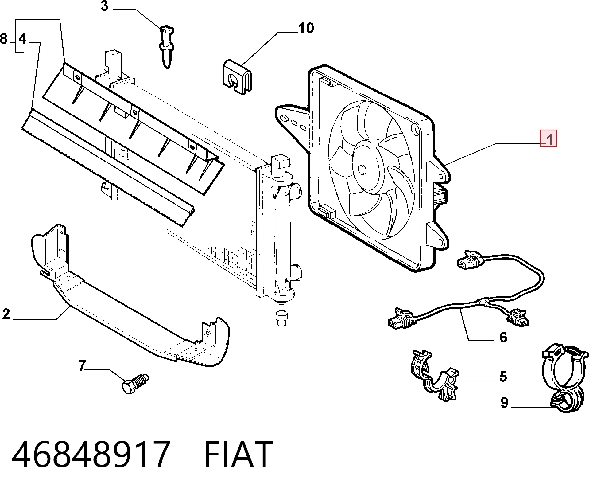 46848917 Fiat/Alfa/Lancia