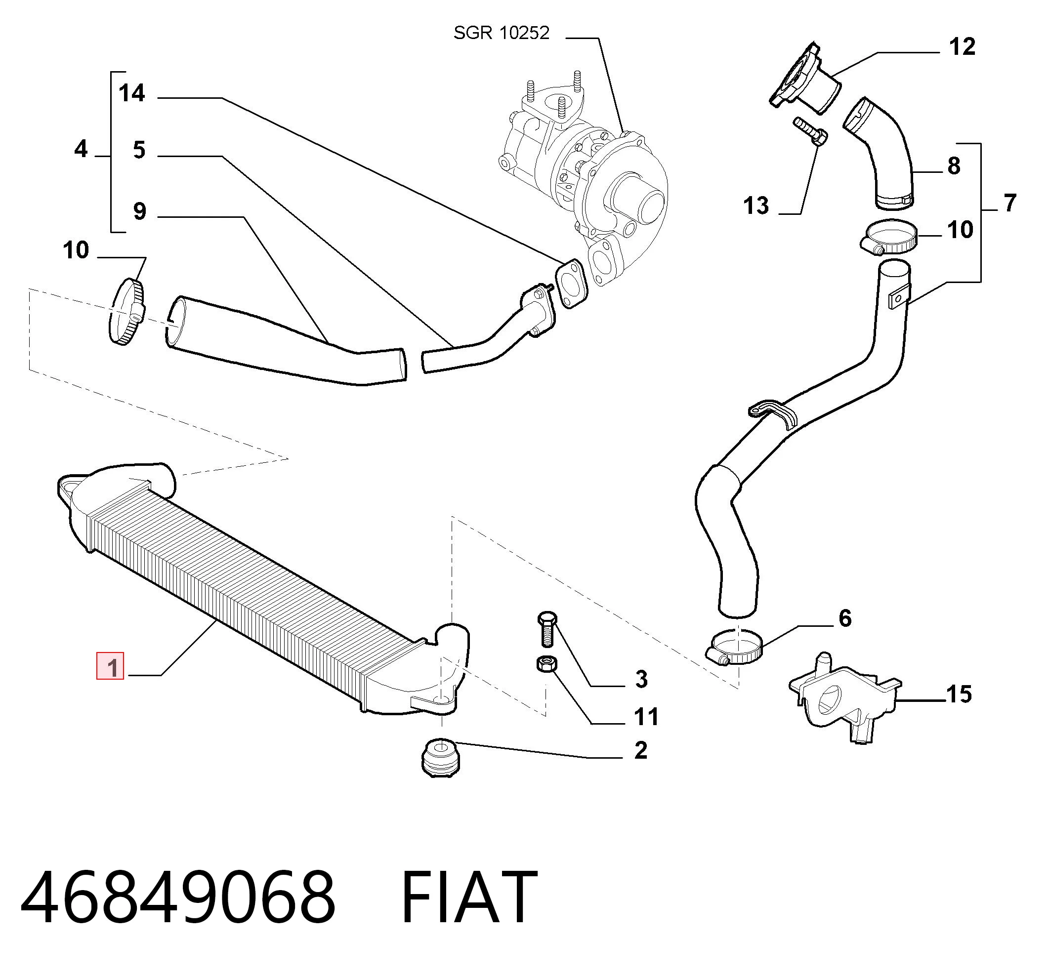 46849068 Fiat/Alfa/Lancia