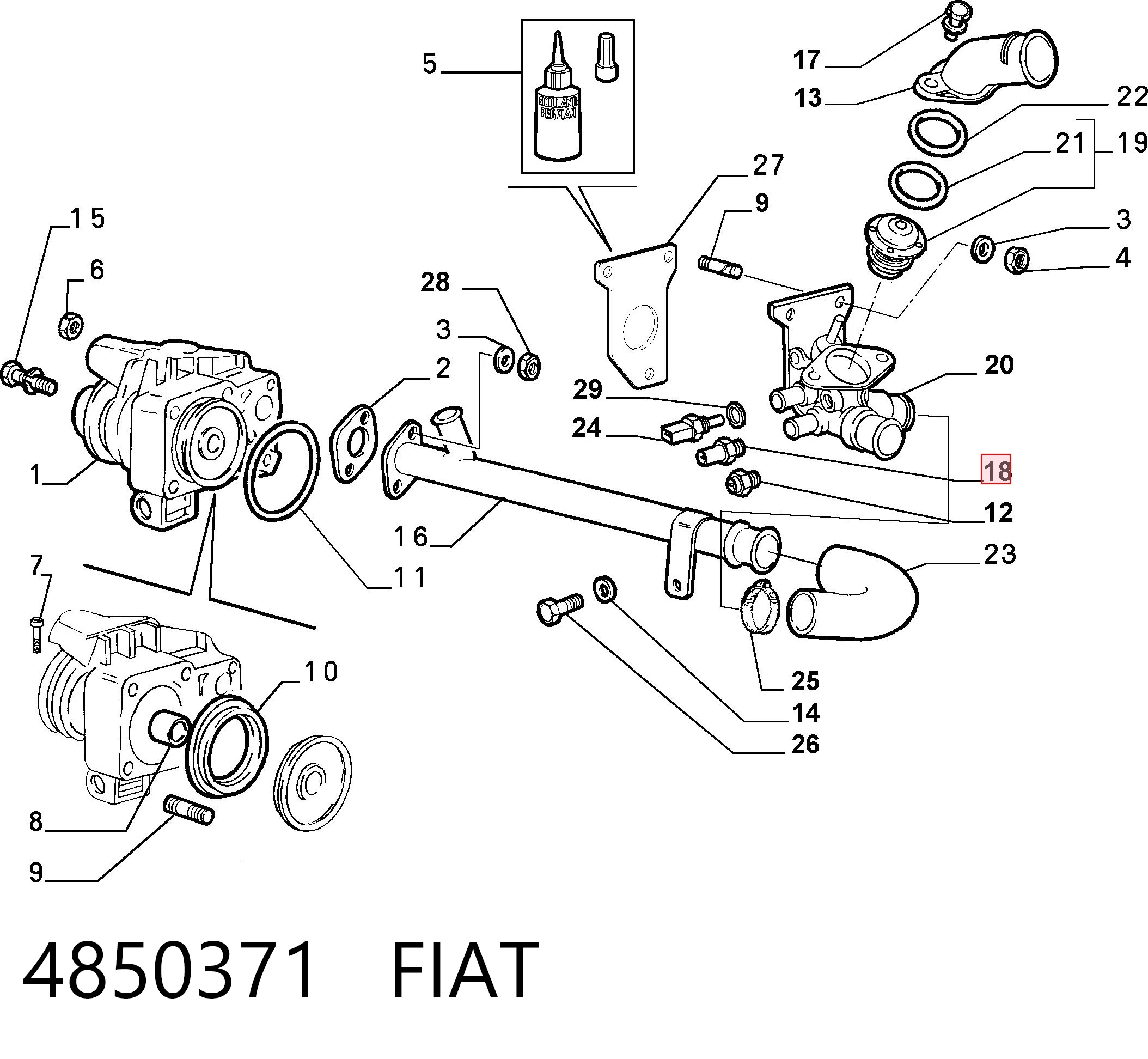 4850371 Fiat/Alfa/Lancia
