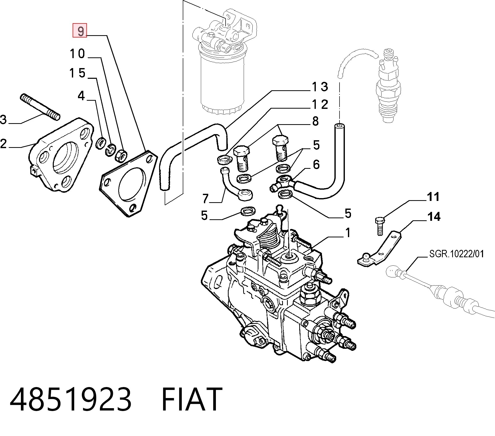 4851923 Fiat/Alfa/Lancia