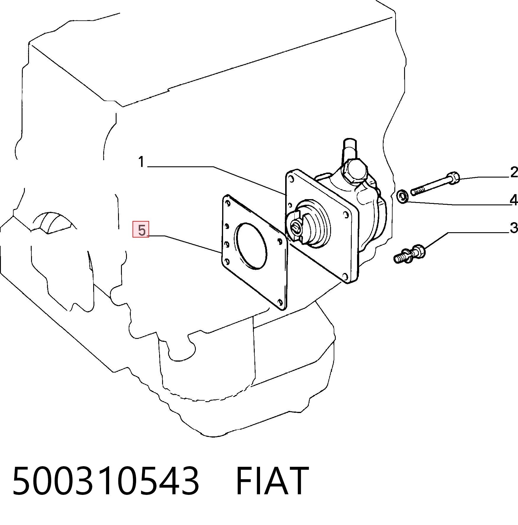 500310543 Fiat/Alfa/Lancia