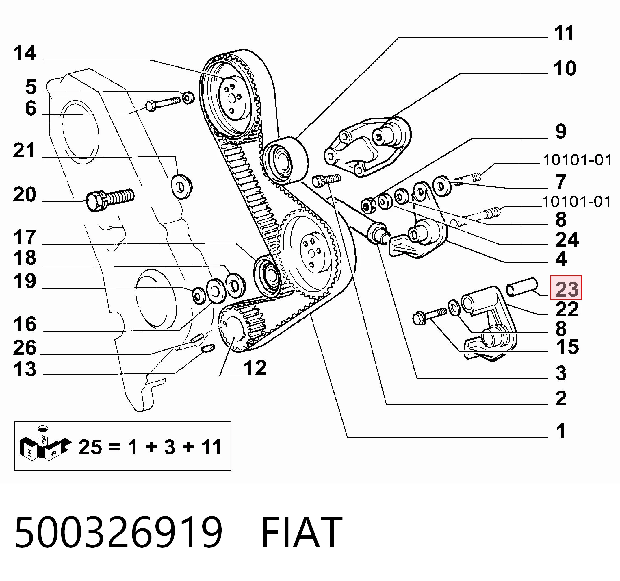 500326919 Fiat/Alfa/Lancia