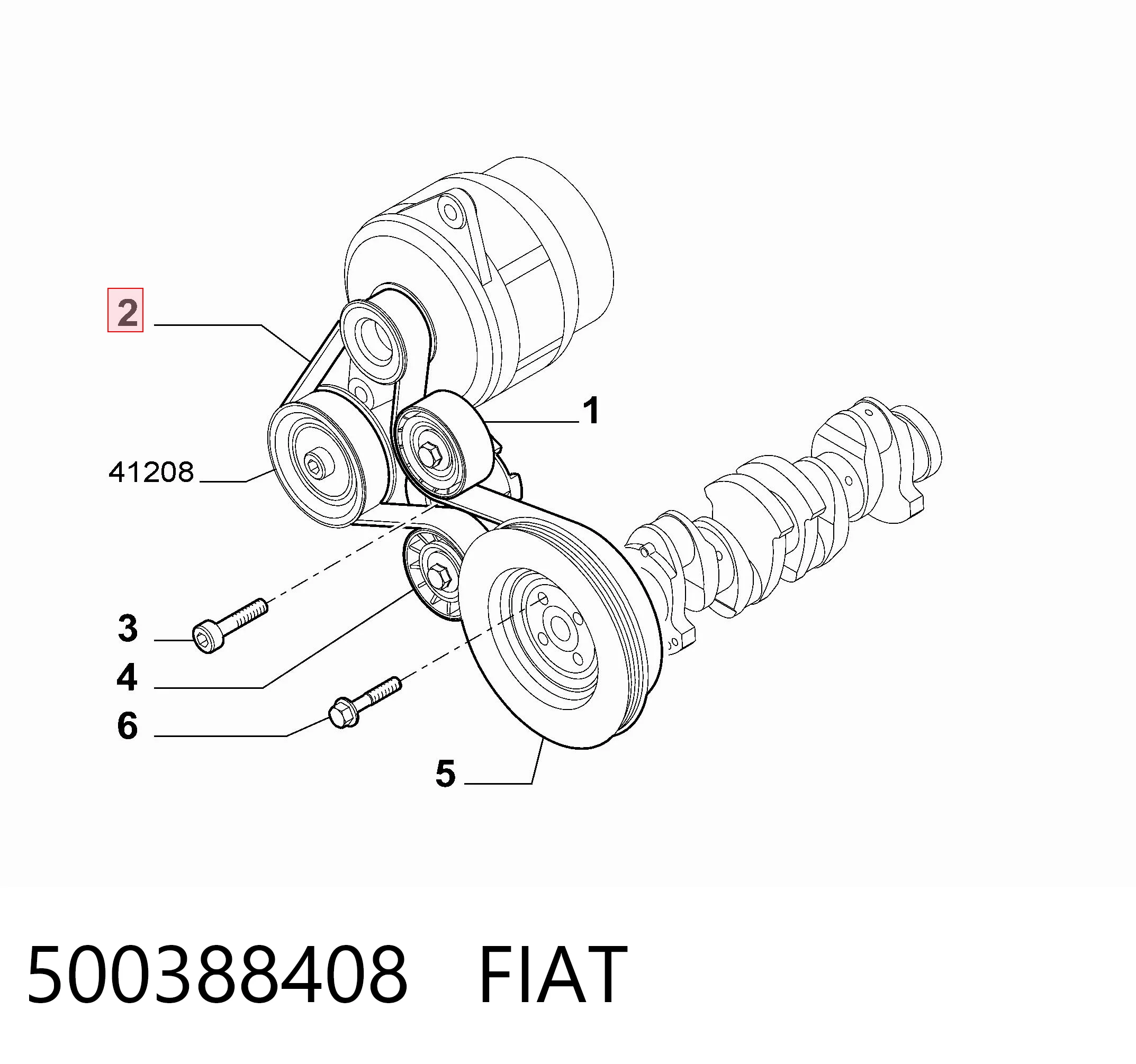 500388408 Fiat/Alfa/Lancia