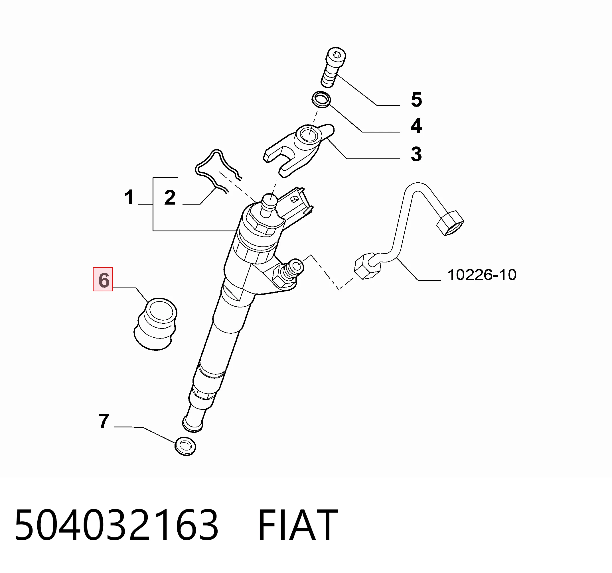 Comprar Juego de reparación de inyector Iveco Daily III  a bajo precio