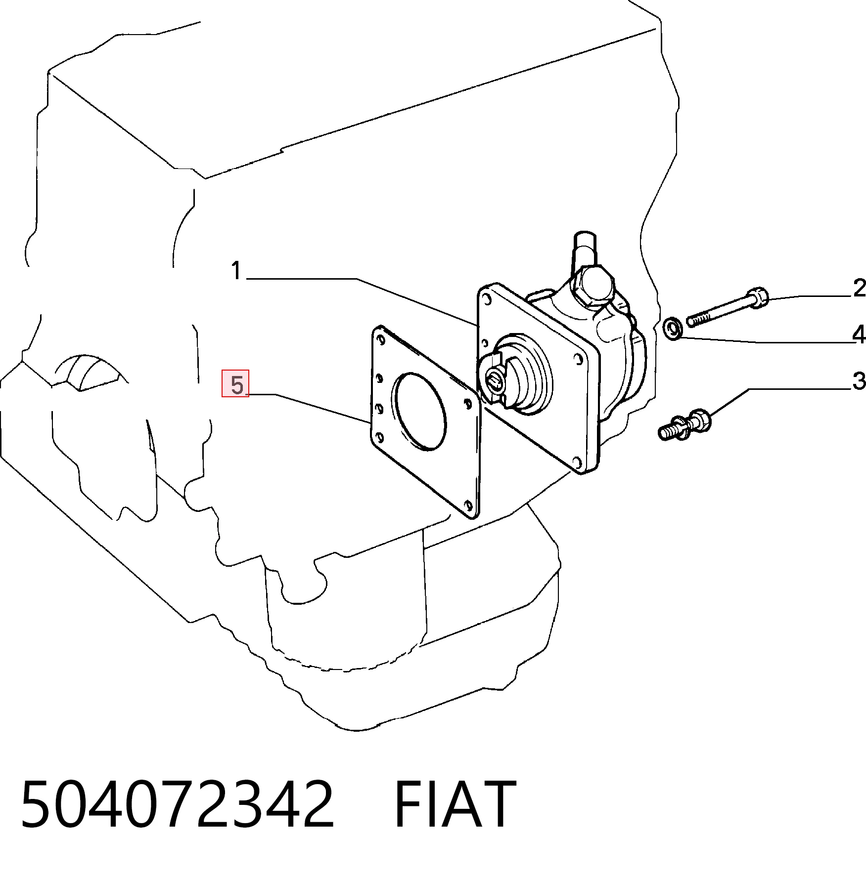 504072342 Fiat/Alfa/Lancia