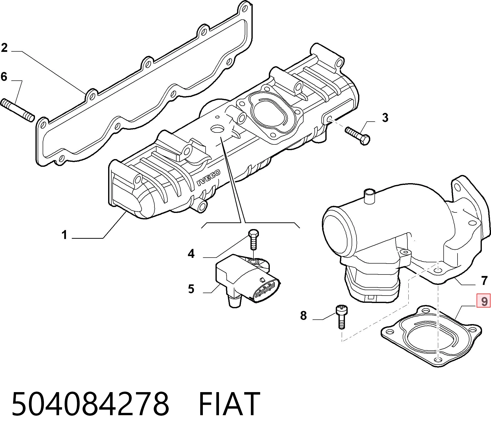 504084278 Fiat/Alfa/Lancia