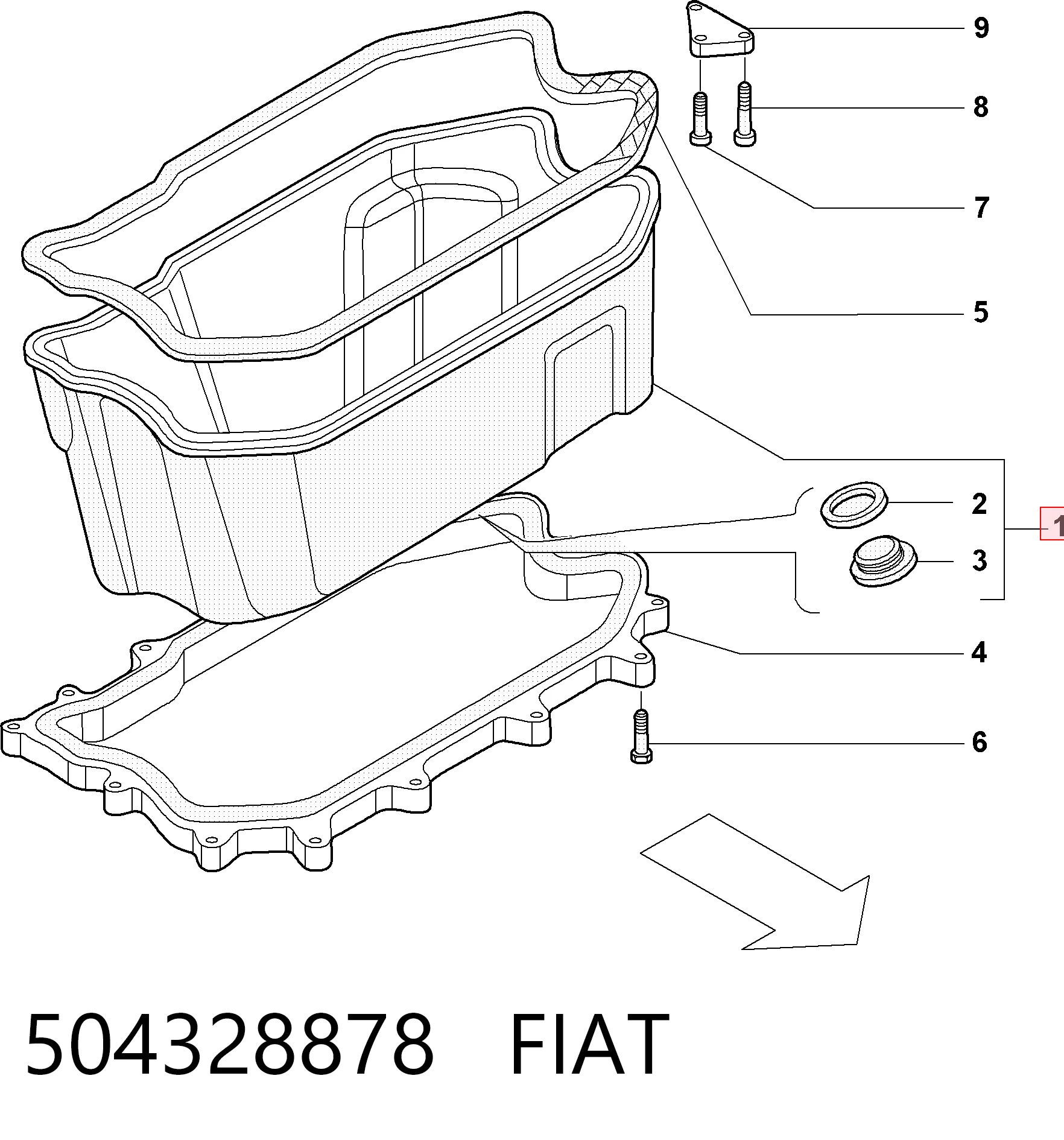 504328878 Fiat/Alfa/Lancia