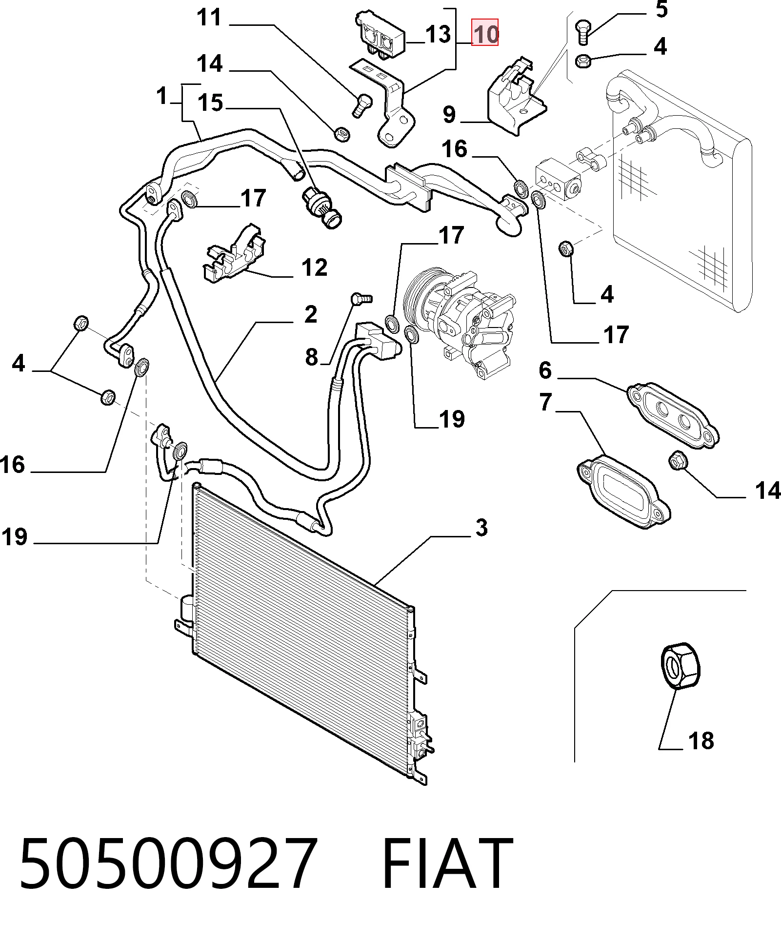 Compresor de aire acondicionado para Ford Kuga CBS