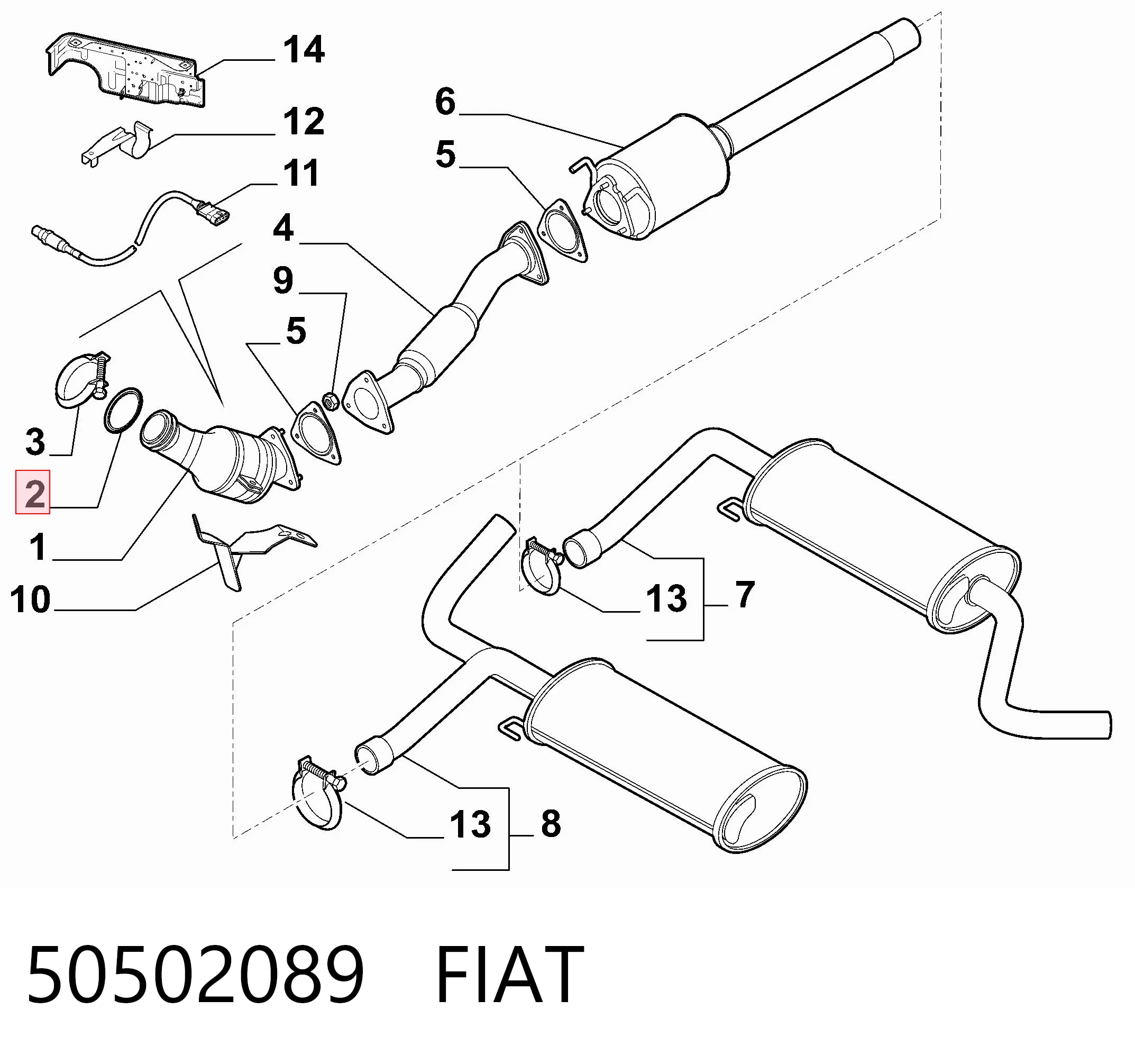 50502089 Fiat/Alfa/Lancia