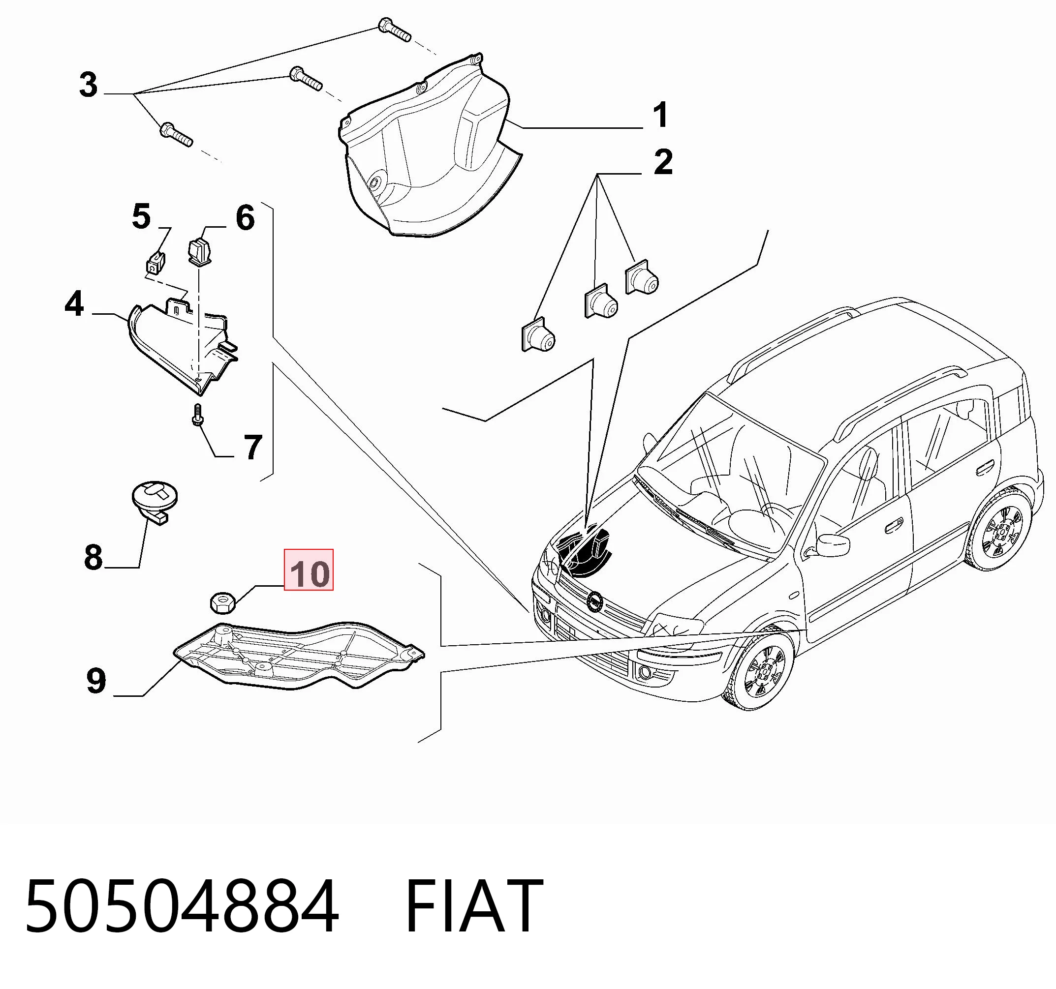 50504884 Fiat/Alfa/Lancia