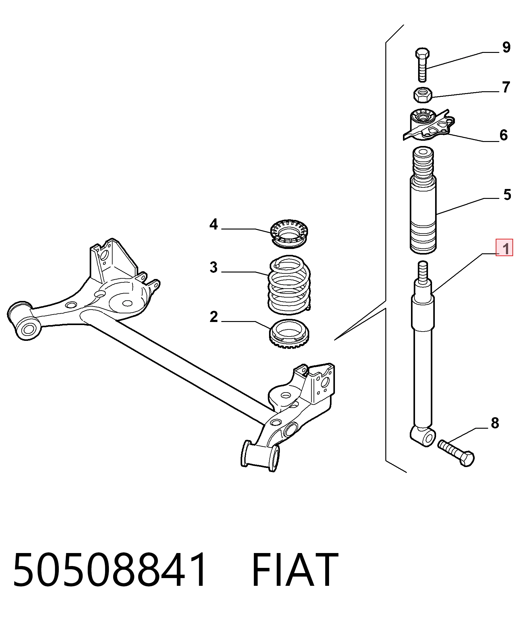 50508841 Fiat/Alfa/Lancia