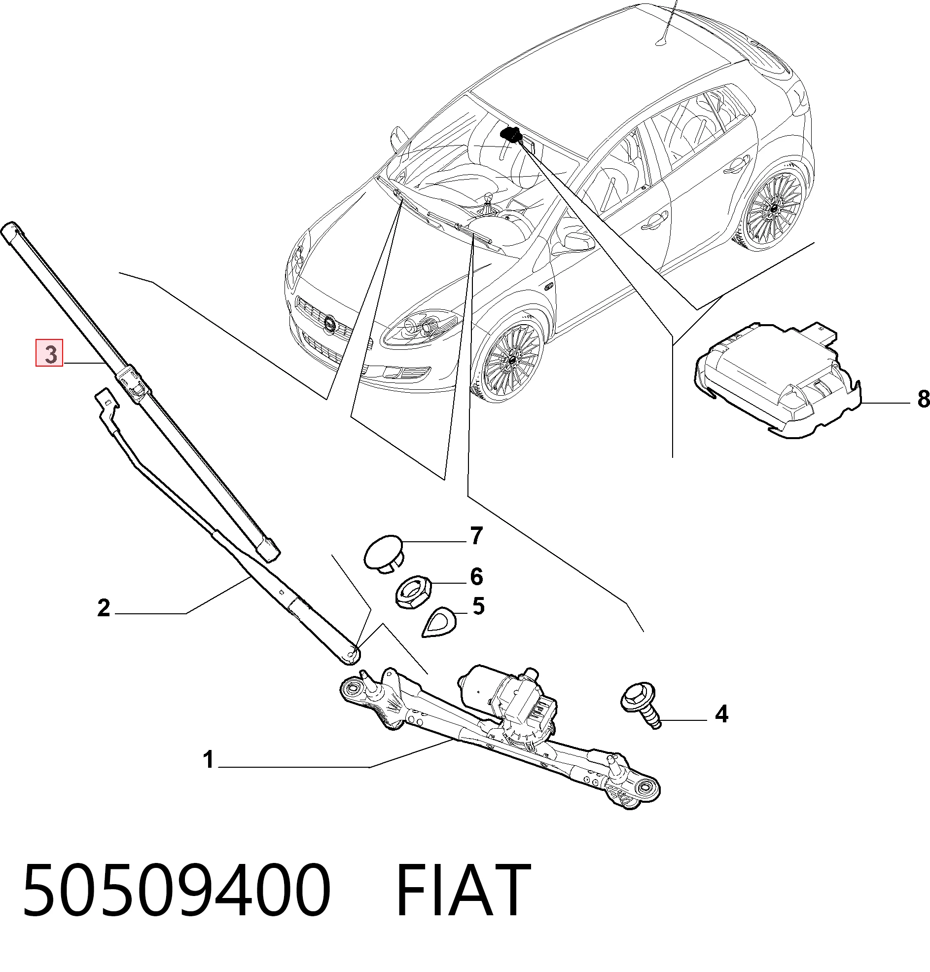 50509400 Fiat/Alfa/Lancia