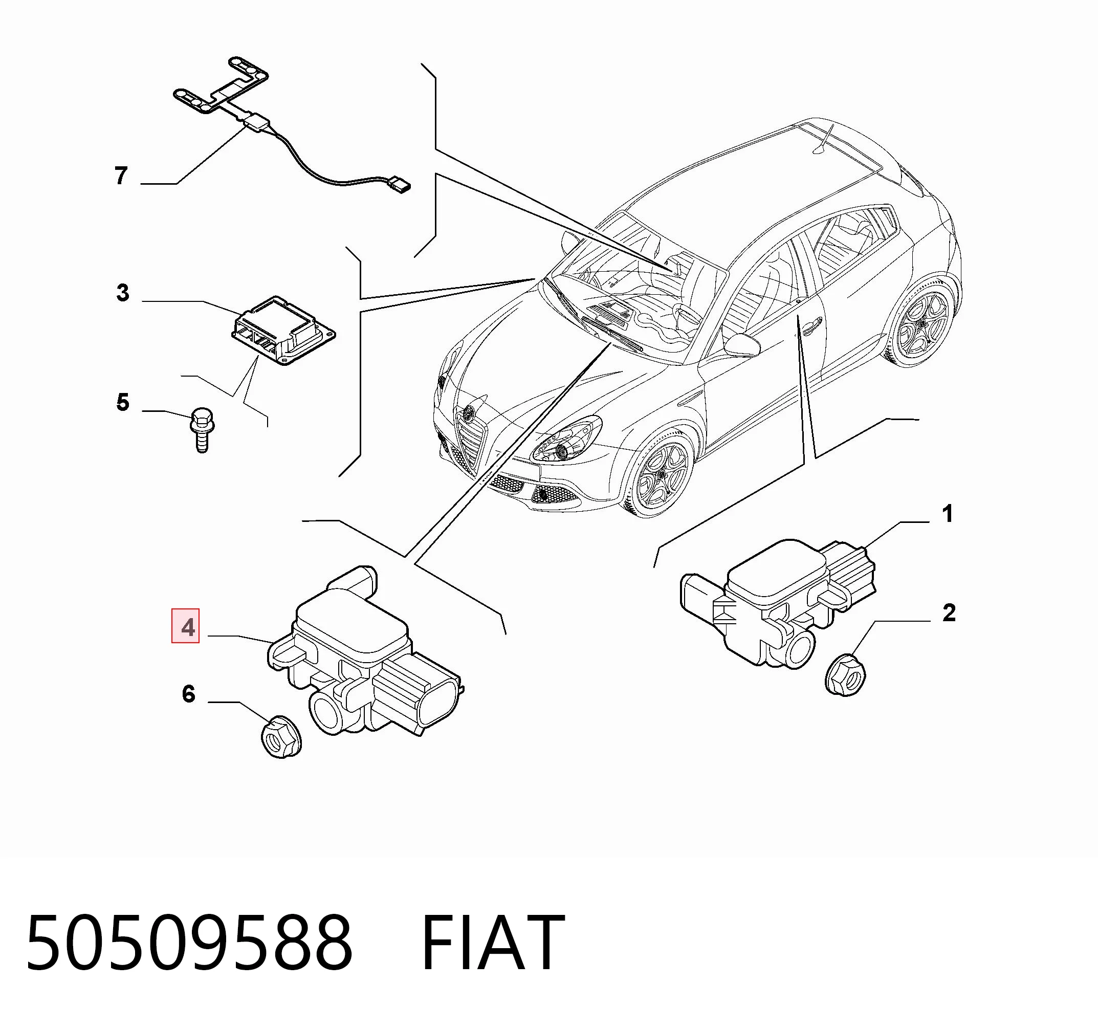 50509588 Fiat/Alfa/Lancia