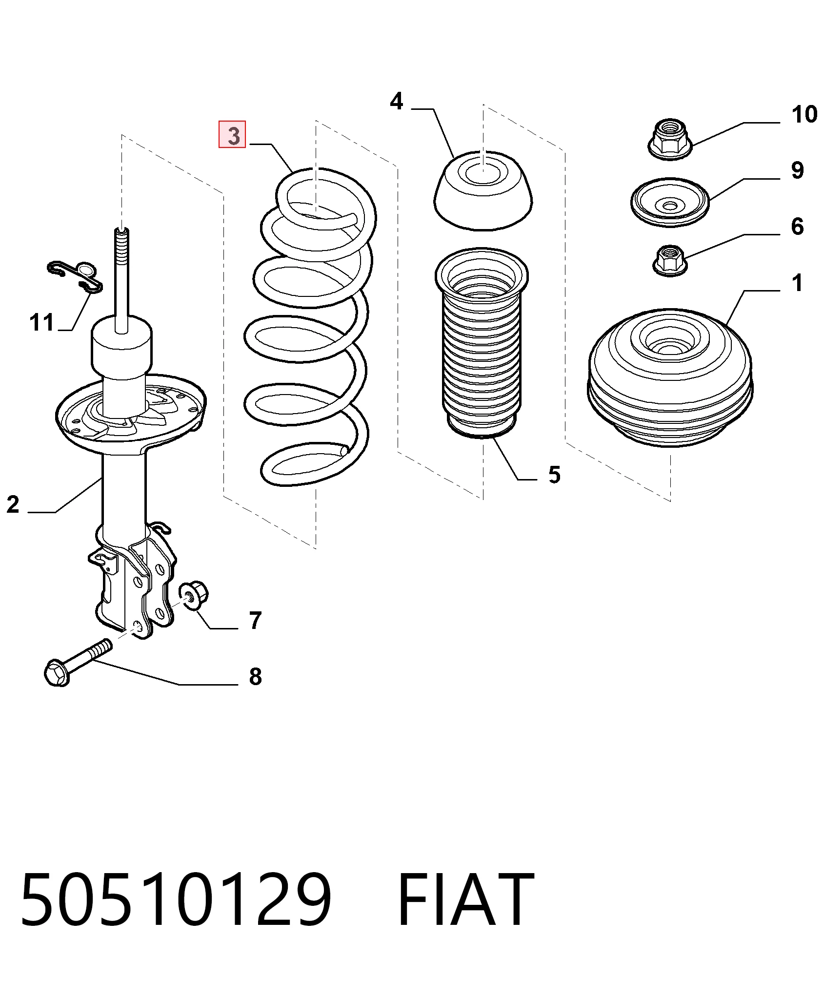 Comprar Muelles delantero Mito  955