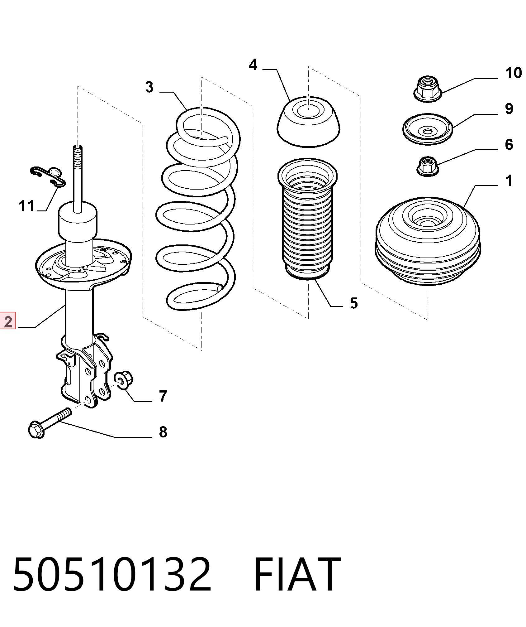 50510132 Fiat/Alfa/Lancia